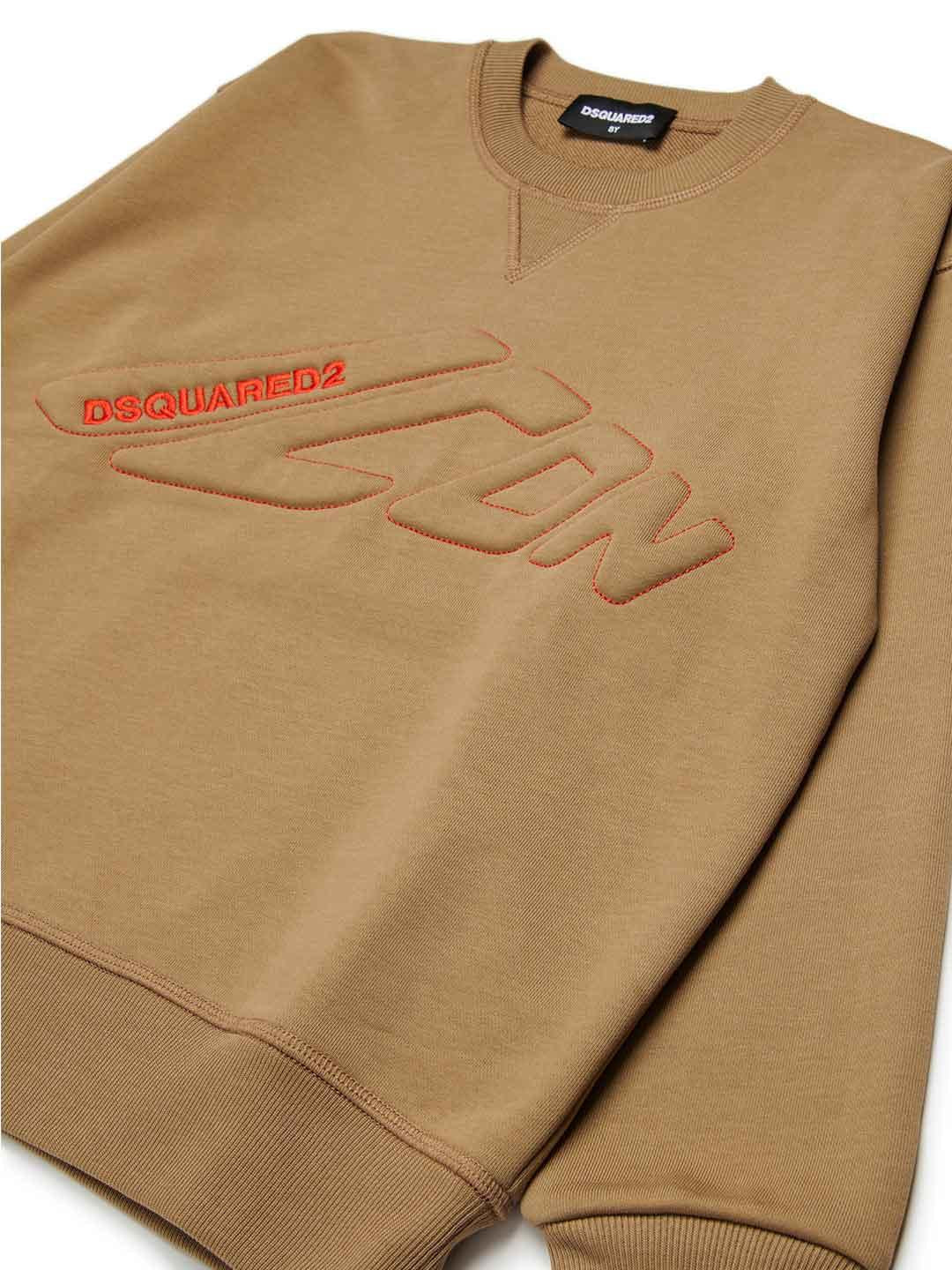Dsquared 2 felpa kids beige