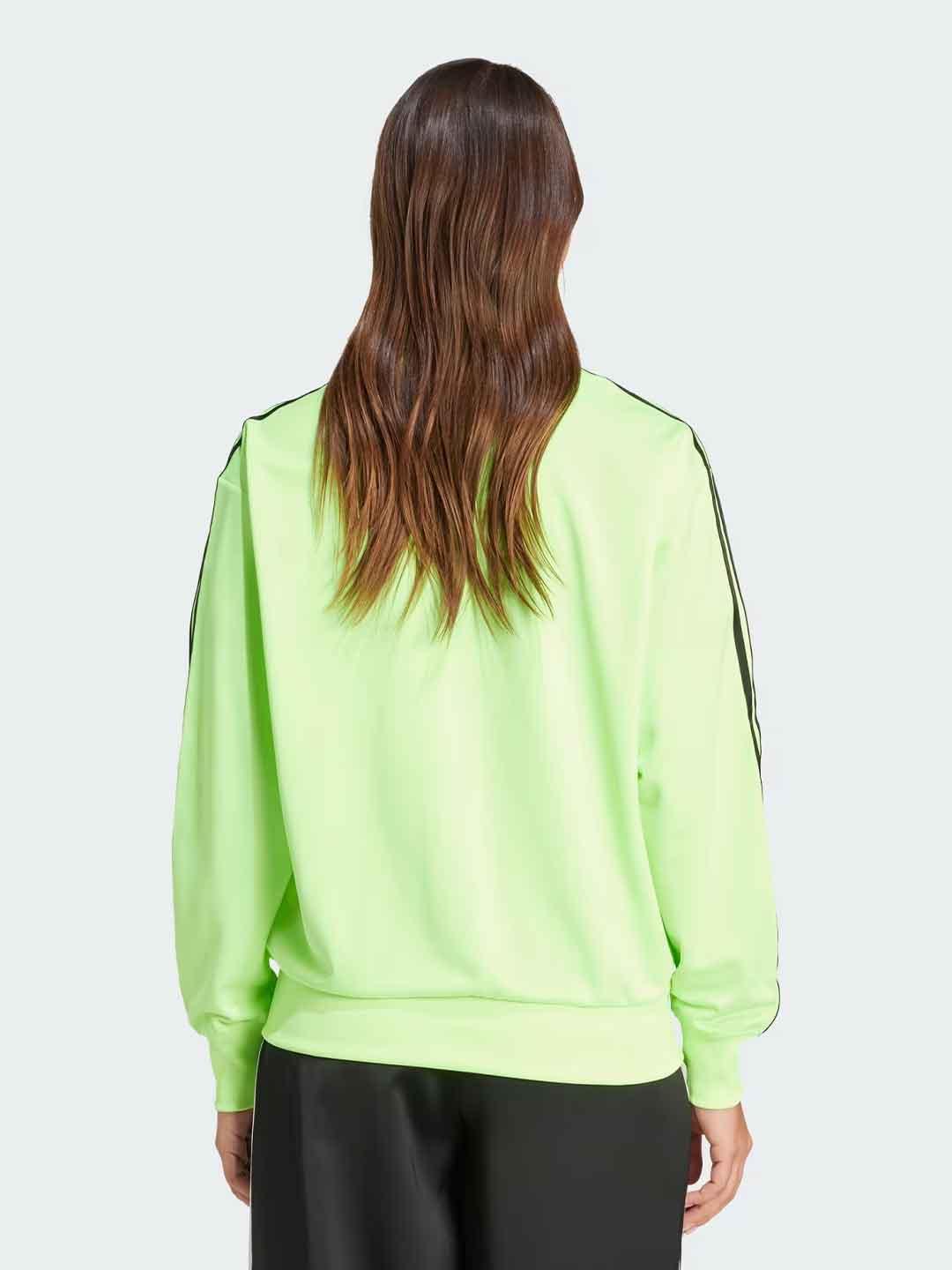 Adidas Adicolor felpa verde con zip