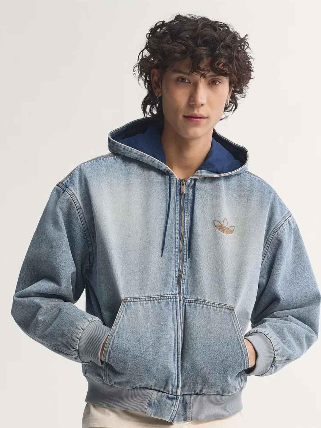 Adidas giubbino in jeans