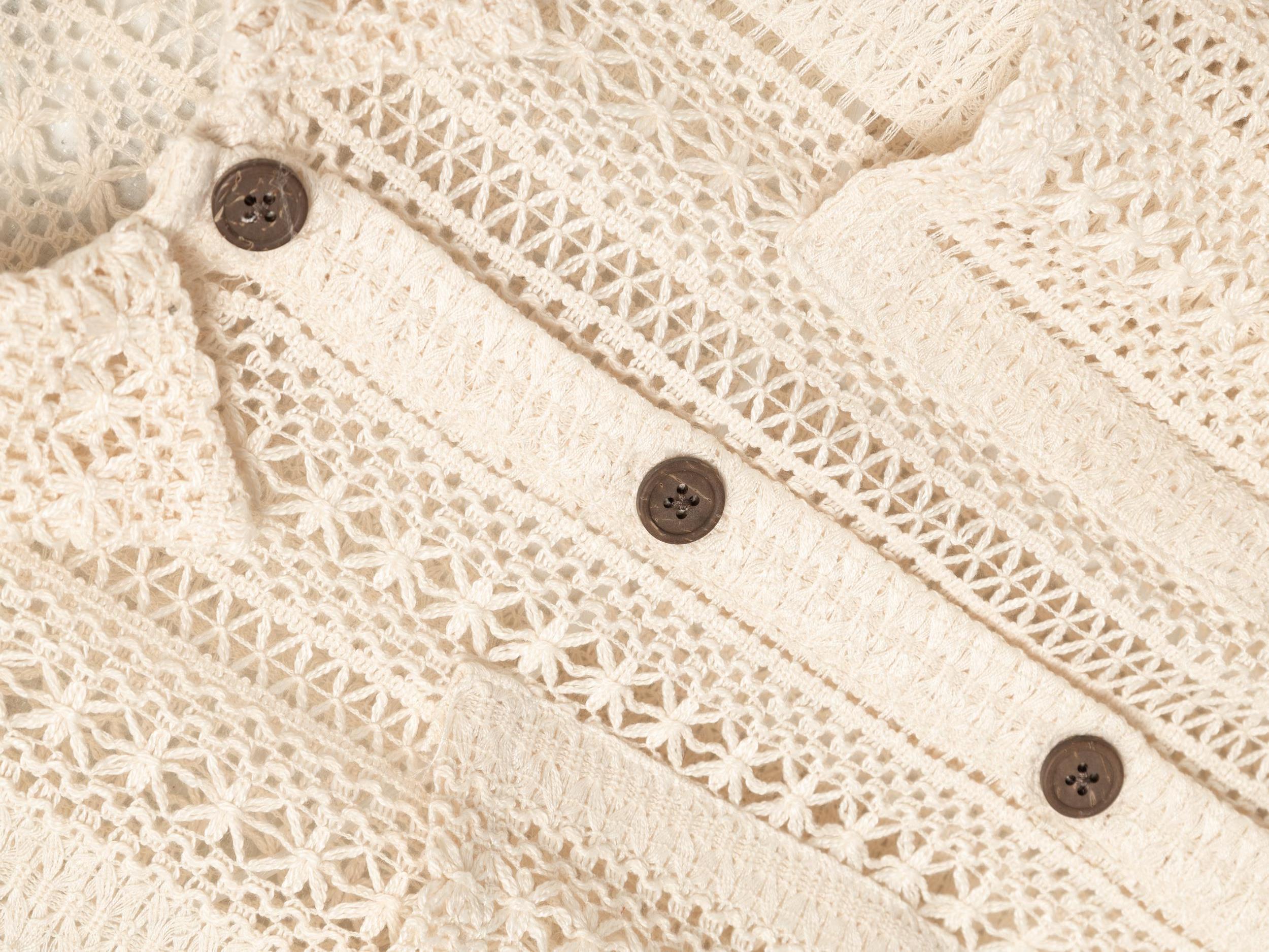 Name It camicia kids beige traforata