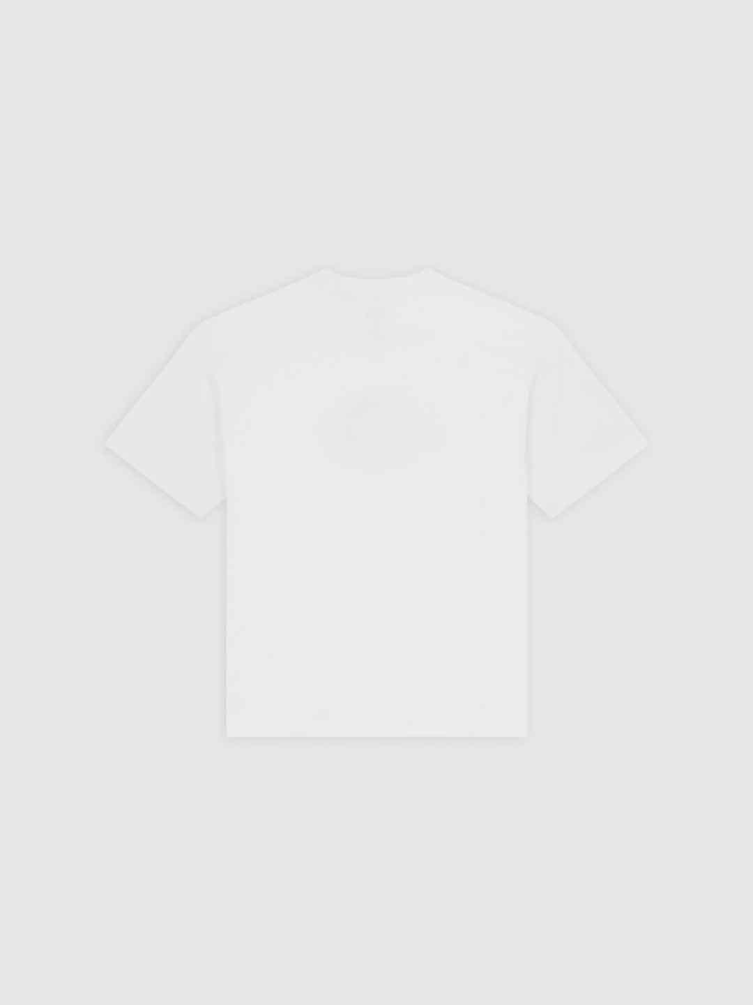 Dickies Forth Shaw t-shirt panna con logo blu