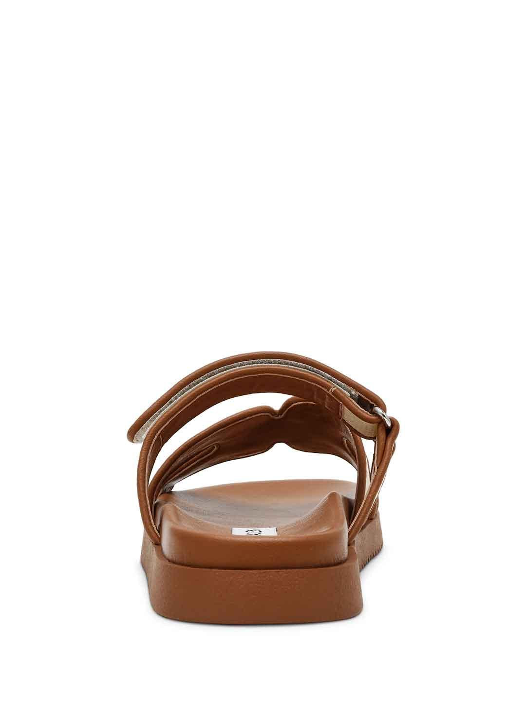 Steve Madden Missile sandali cuoio in rafia