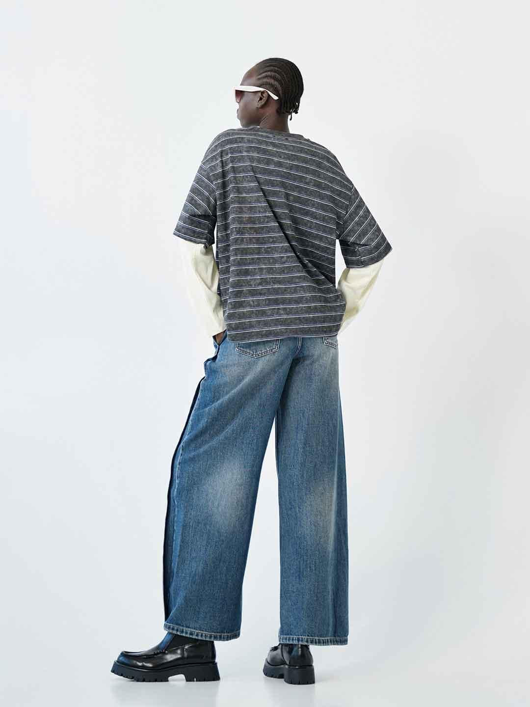 Eleh jeans a palazzo