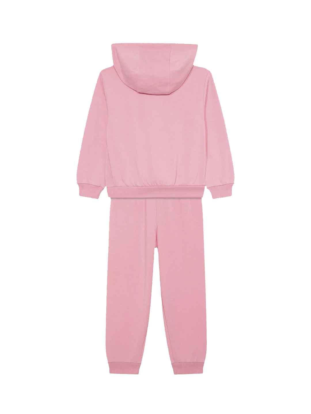 Nike coordinato kids rosa con zip