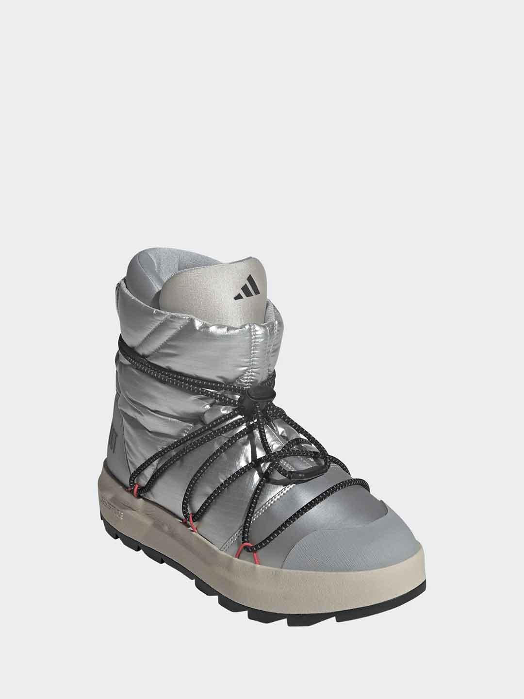 Adidas Ace Mid stivali argento x Moon Boot