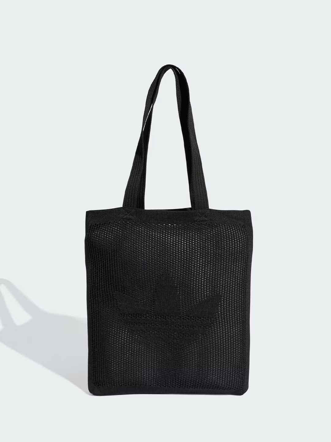Adidas borsa nero in crochet