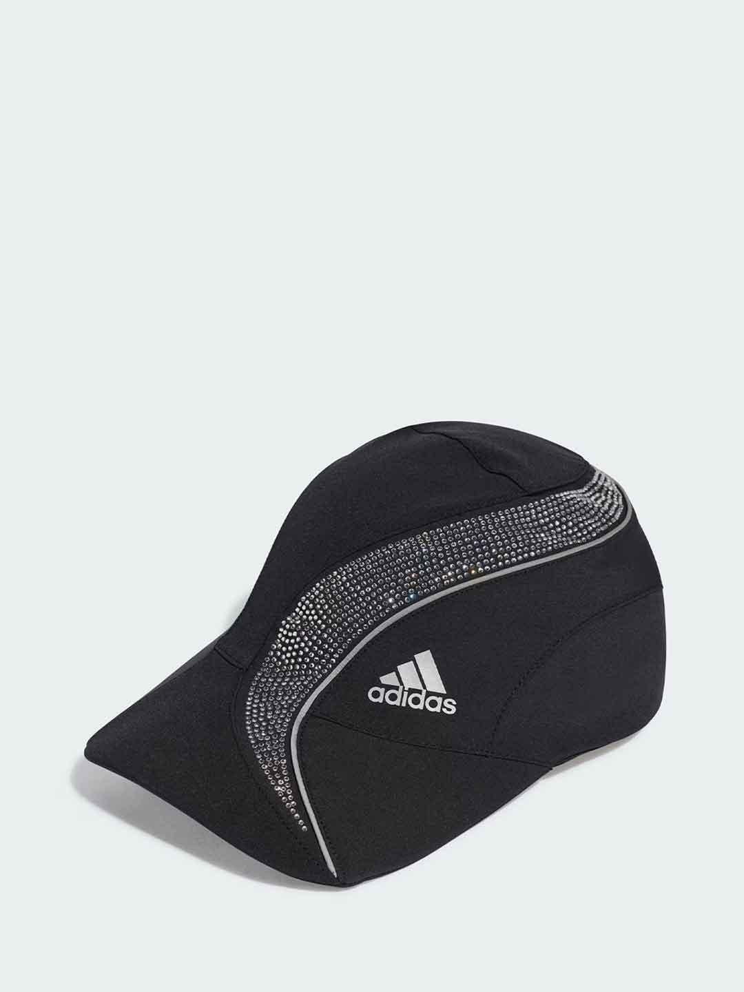 Adidas Rhinestones cappello nero con strass