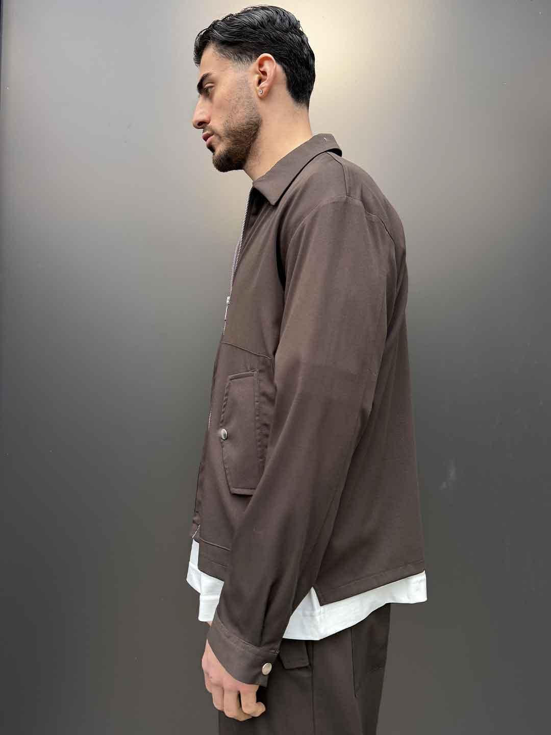 All five coordinato marrone