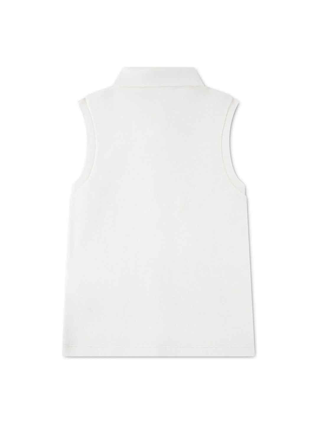 Lacoste t-shirt kids bianco giromanica