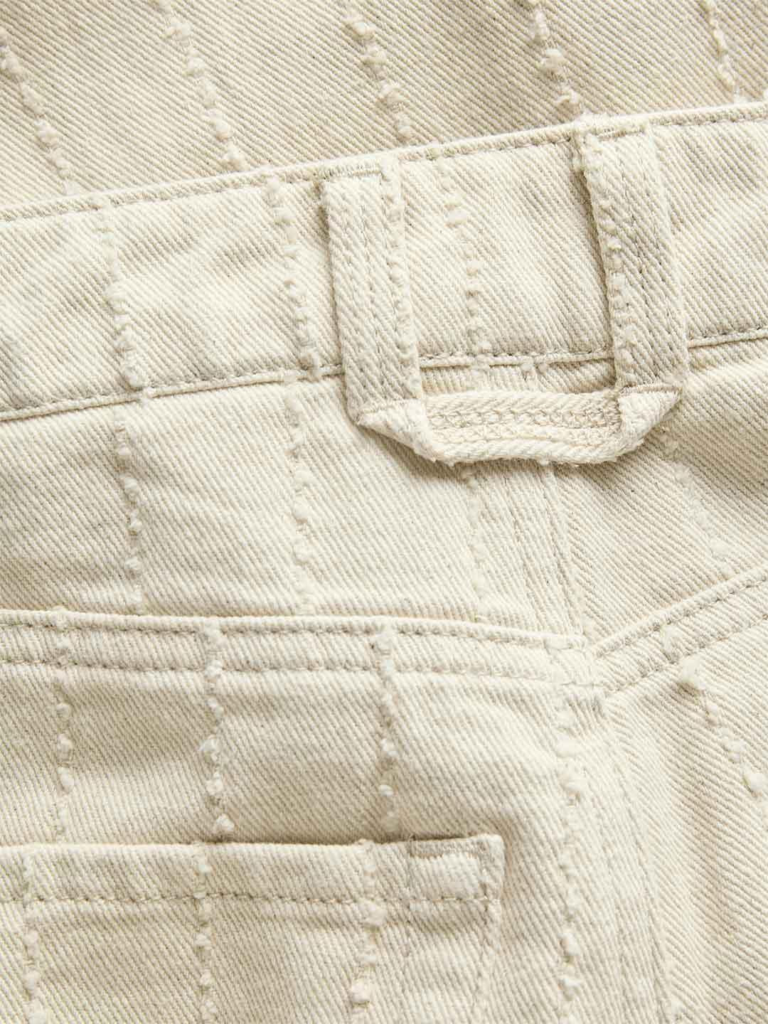 JJXX Zoe pantalone panna gamba larga