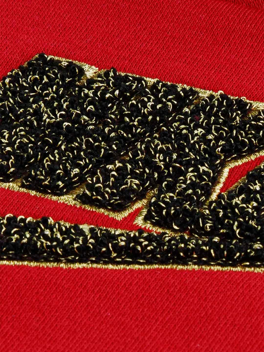 Nike coordinato kids rosso e oro