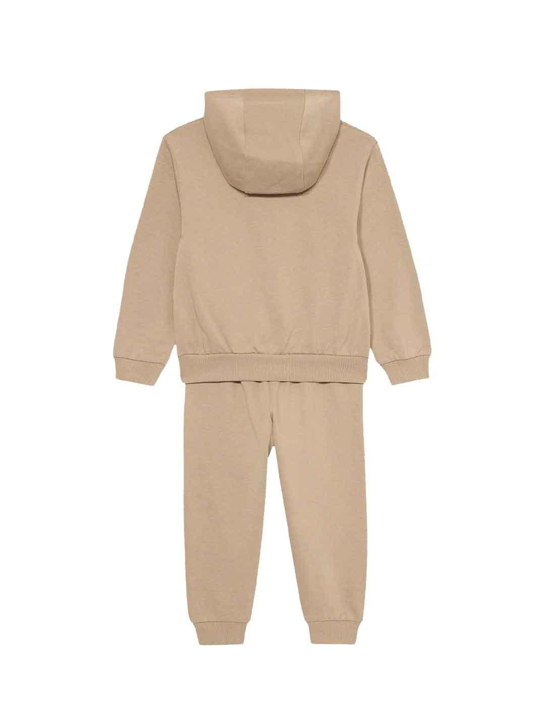 Nike coordinato kids beige con zip