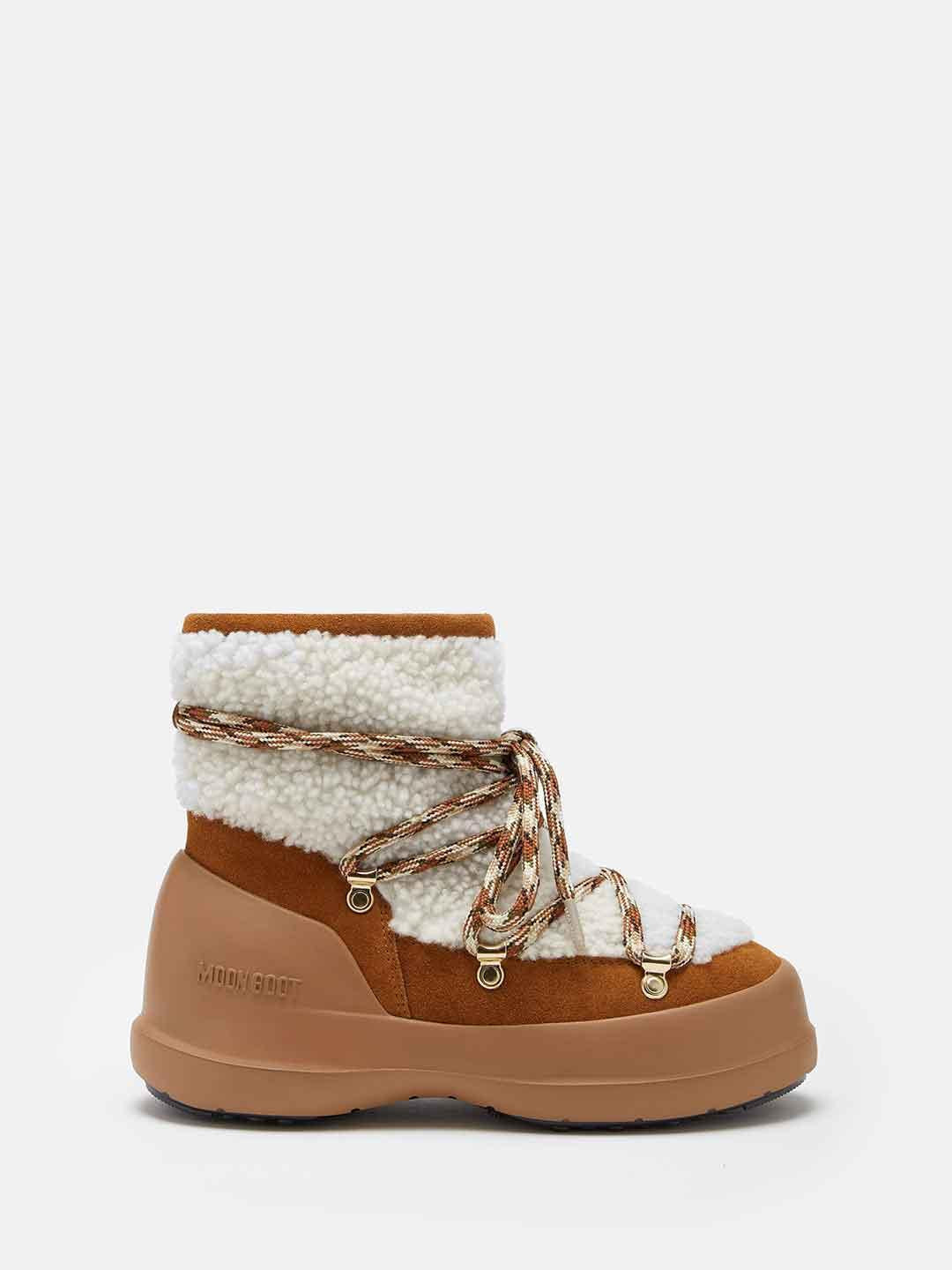 Moon Boot Luna stivale cuoio