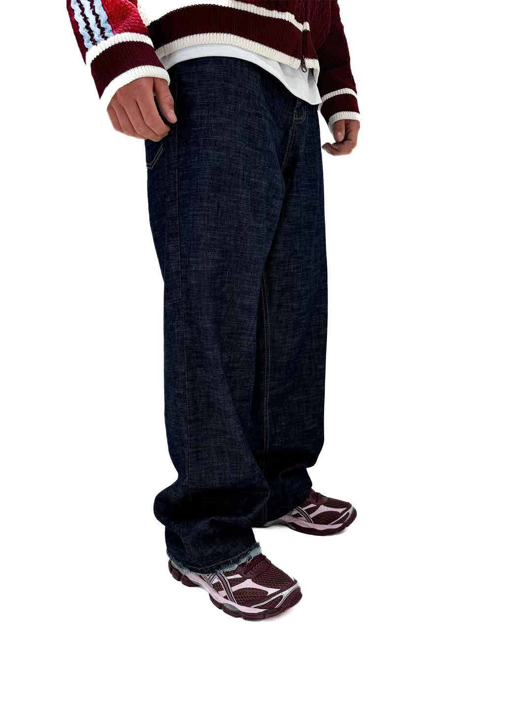 Cianotic Super baggy Newton jeans blu