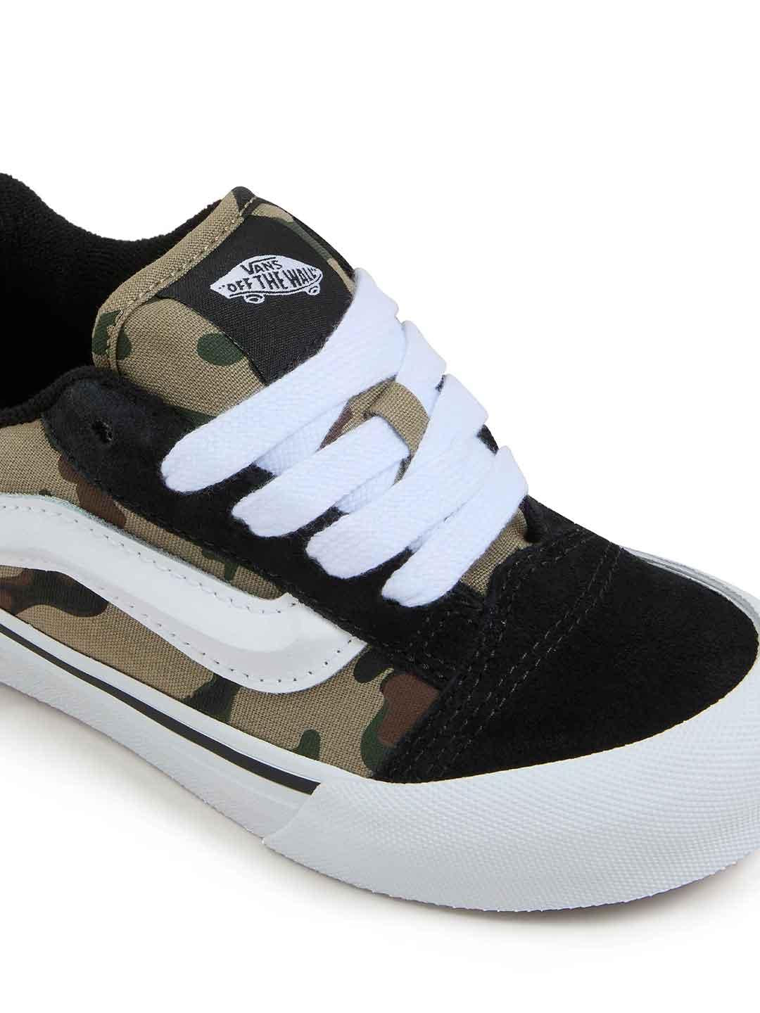 Vans Knu Skool sneakers kids verde mimetico