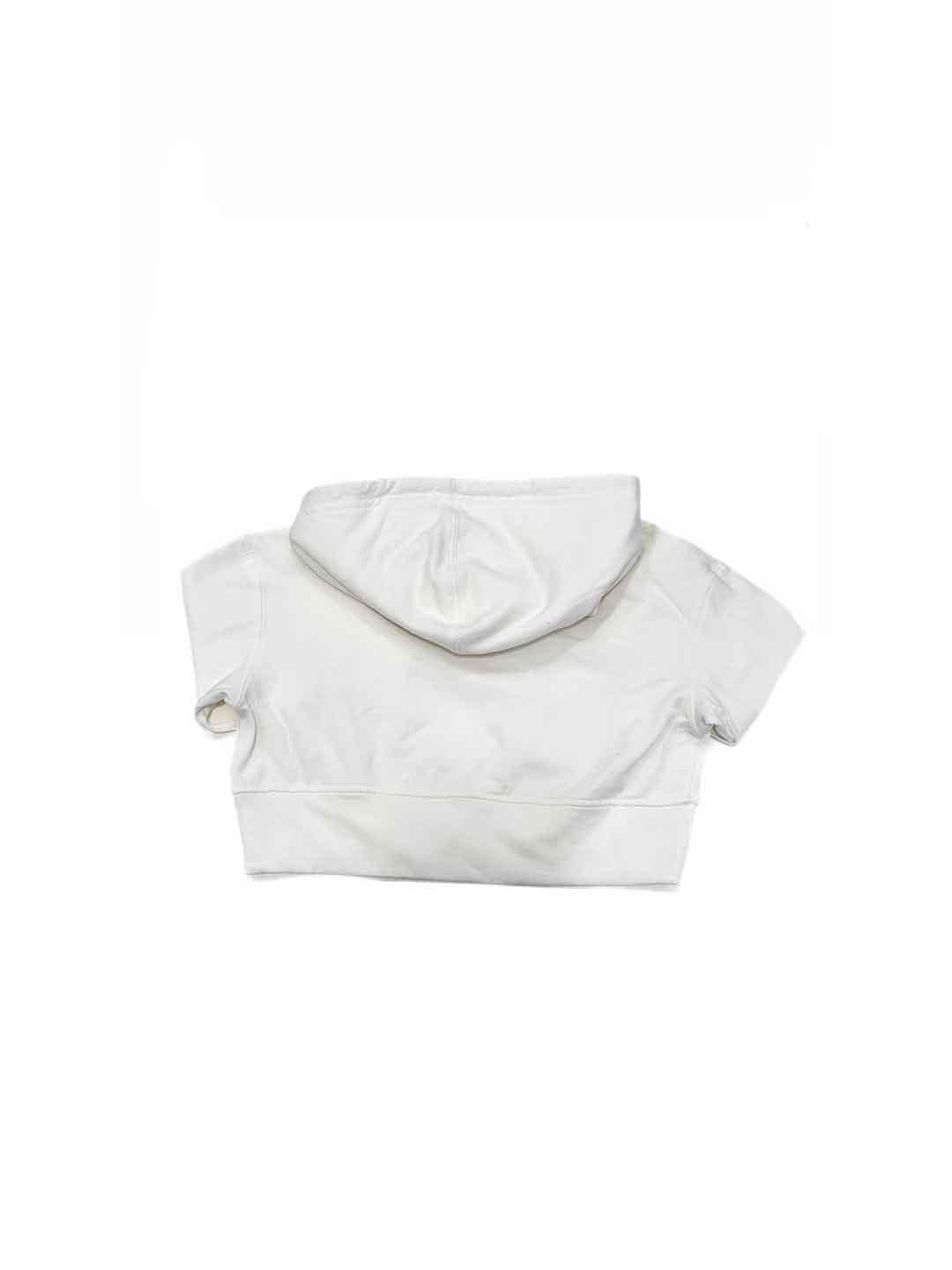 Pype felpa kids bianco crop