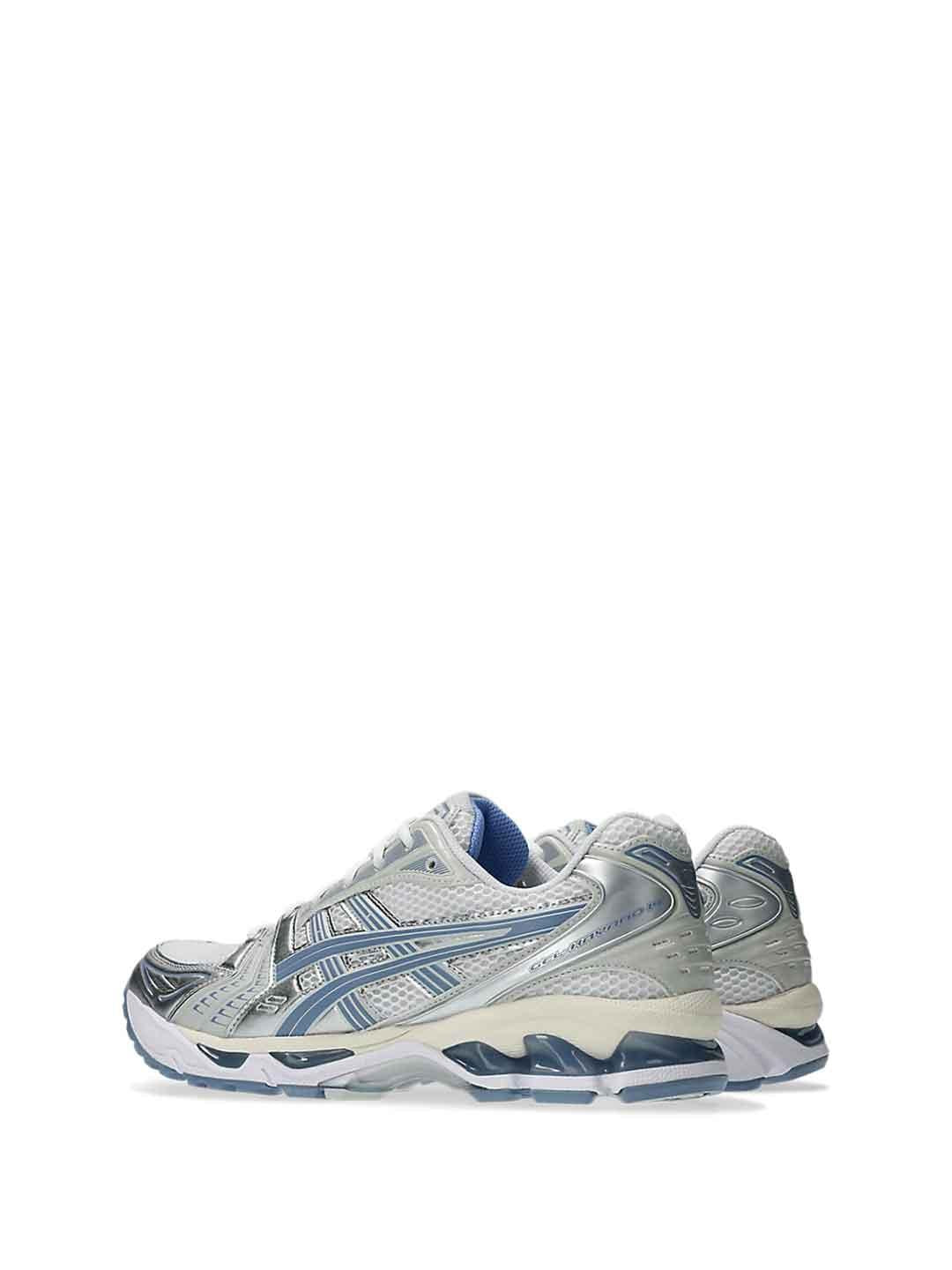 Asics Gel-Kayano 14 sneakers bianco e celeste