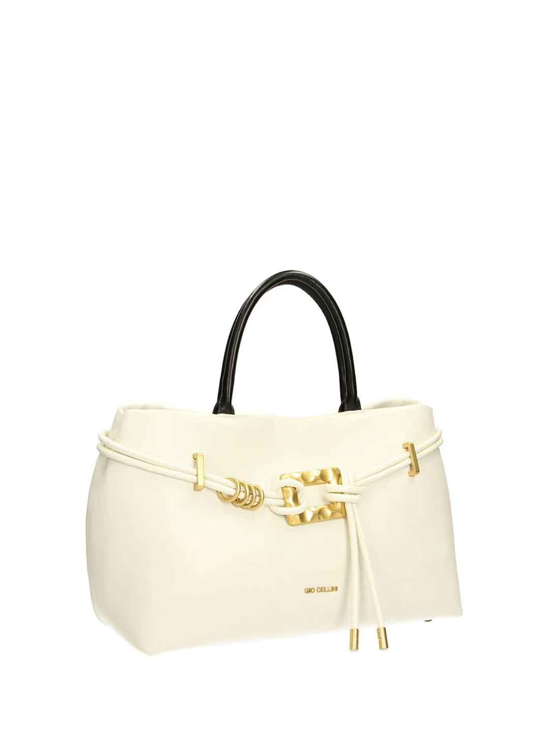 Gio Cellini borsa bianco a mano