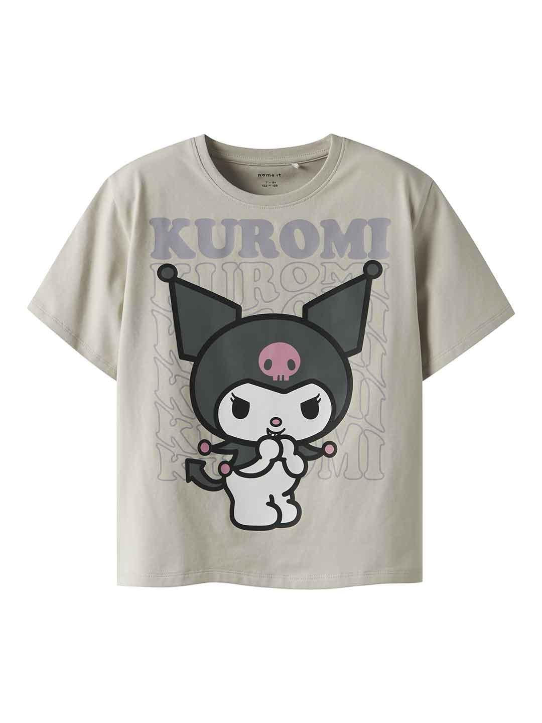 Name It t-shirt kids beige Kuromi