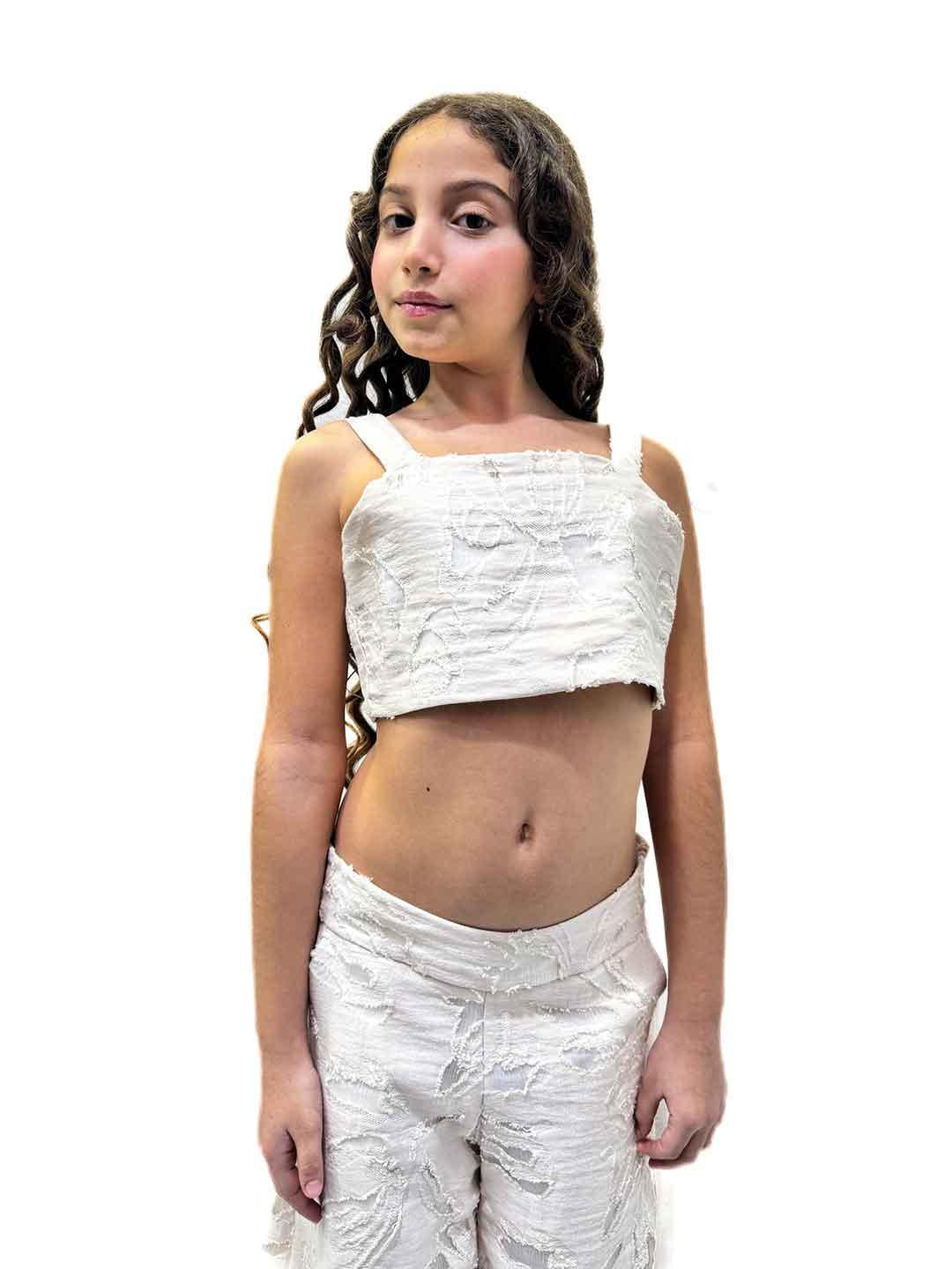 Fun & Fun top kids beige