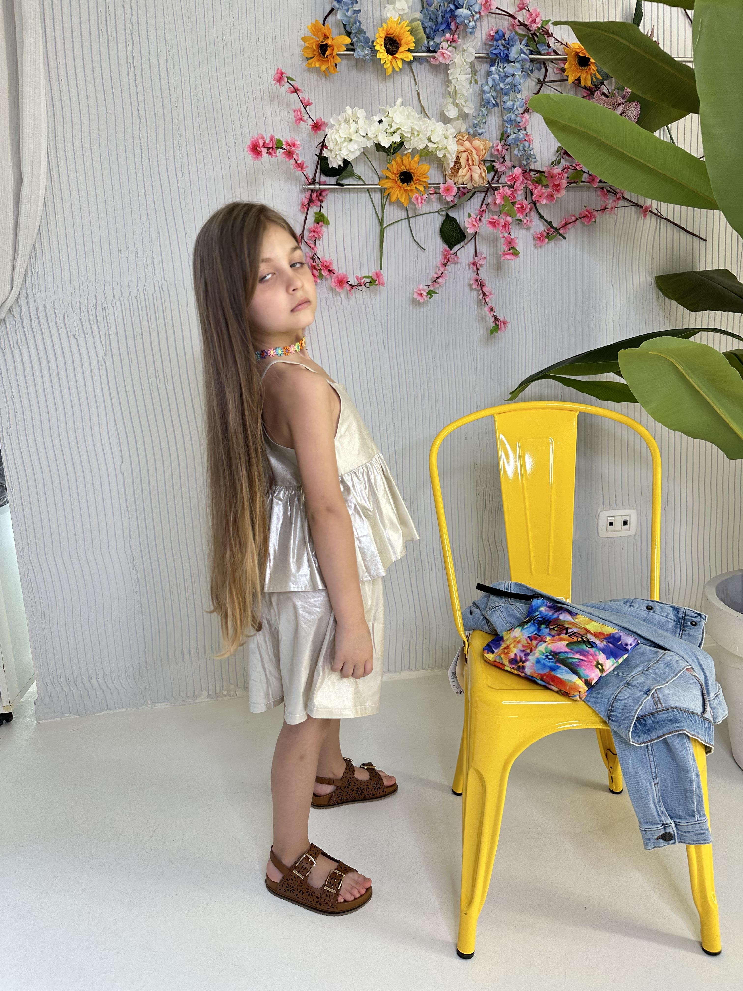 Vicolo top kids paltino lucido
