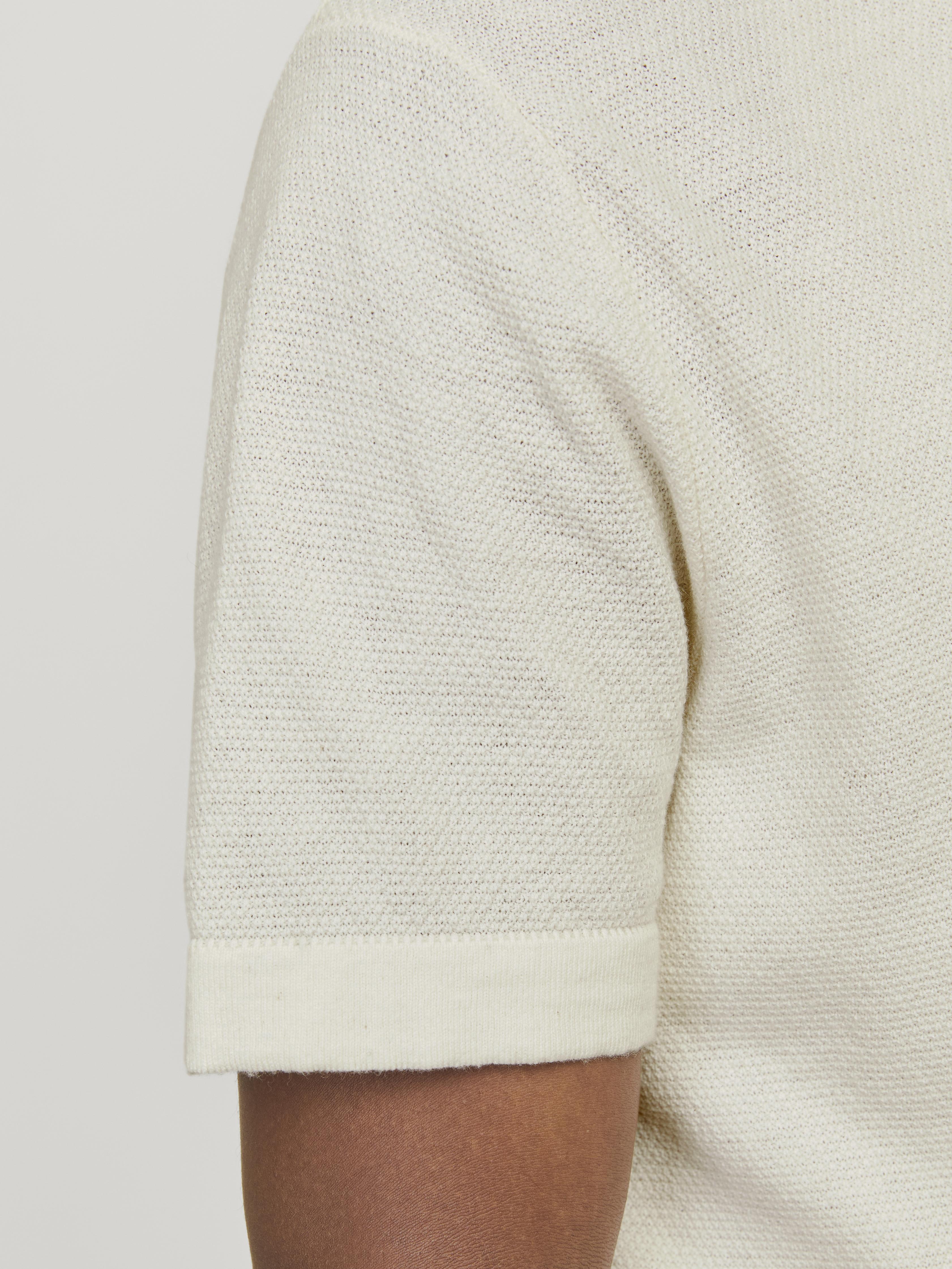 Jack & Jones polo panna con bottoni