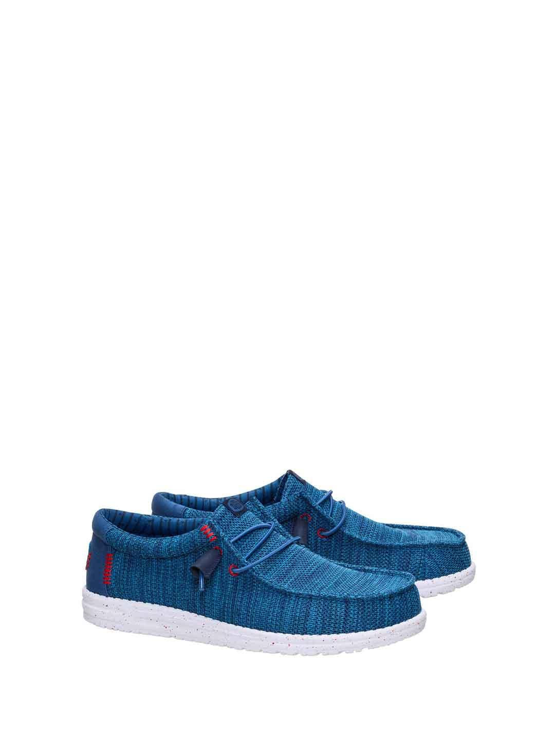 Hey Dude Wally sneakers azzurro