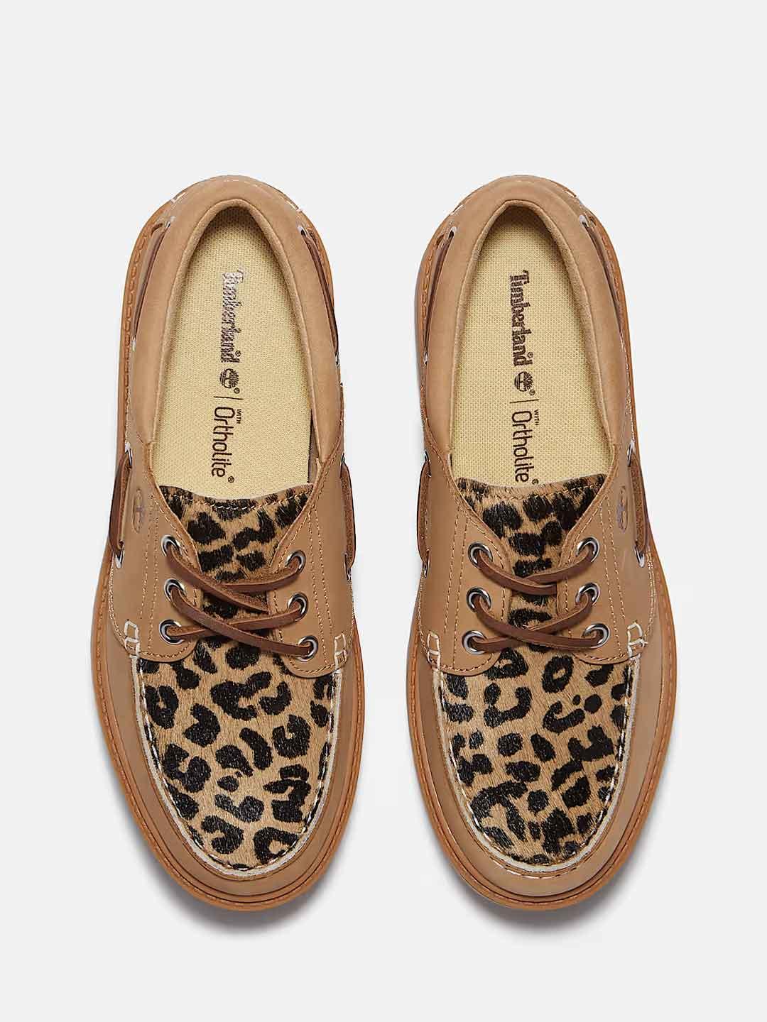 Timberland Plateau Stone Street mocassino beige maculato