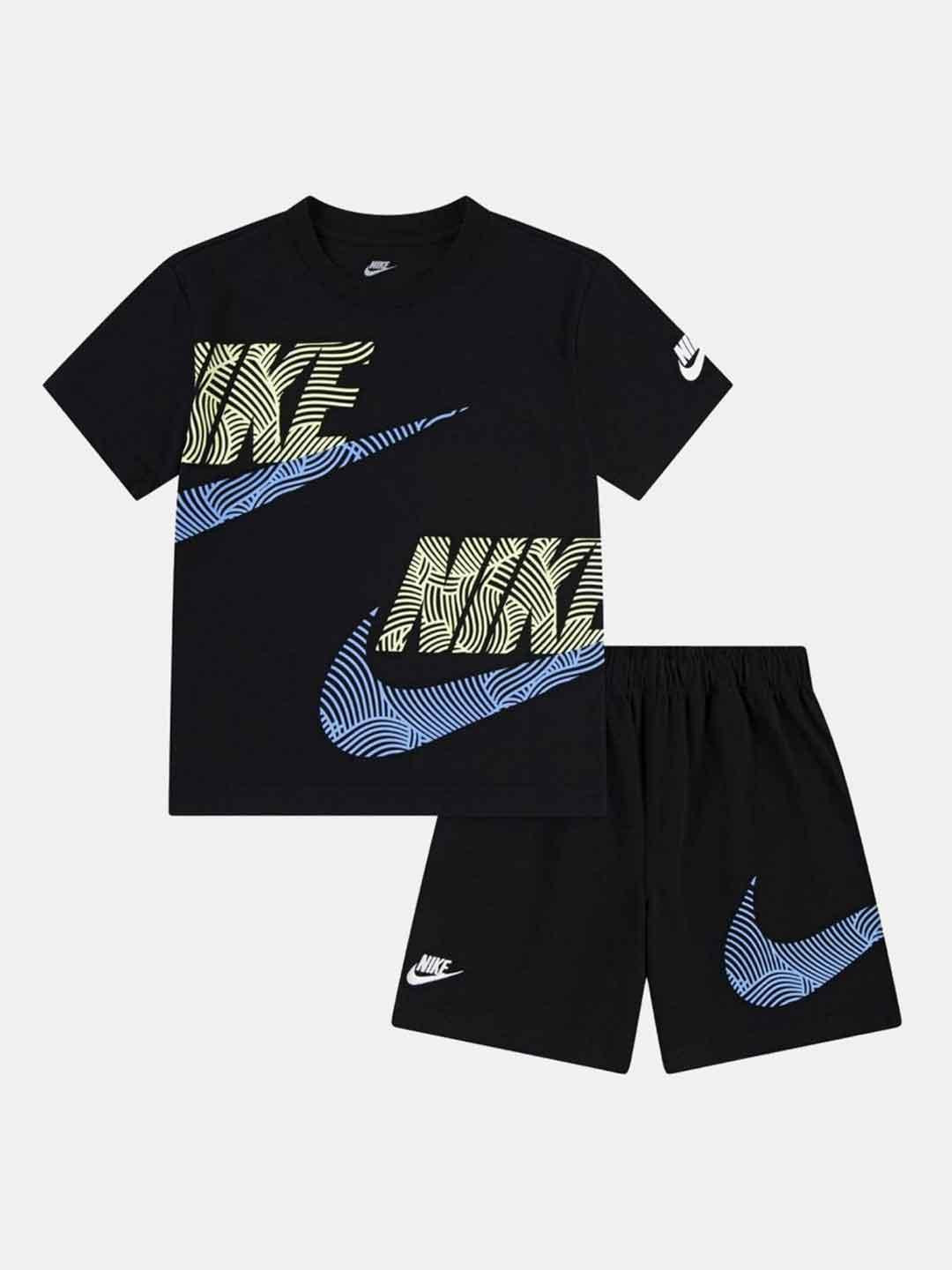 Nike coordinato kids nero