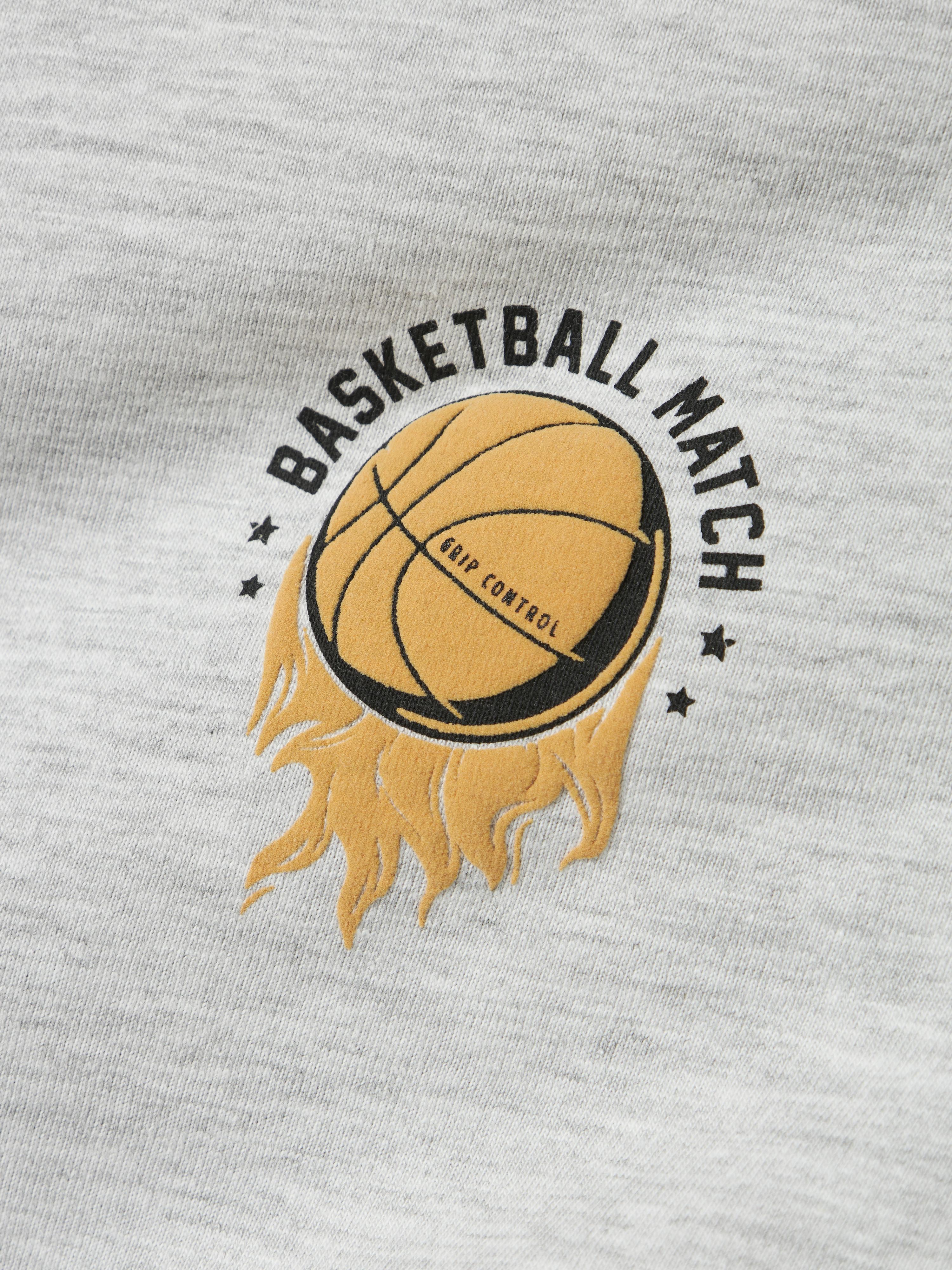 Name It t-shirt kids grigio Basketball Match