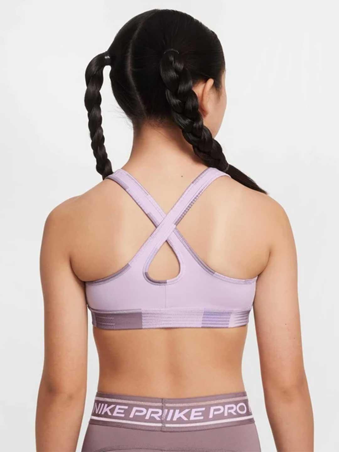 Nike Pro top kids lilla