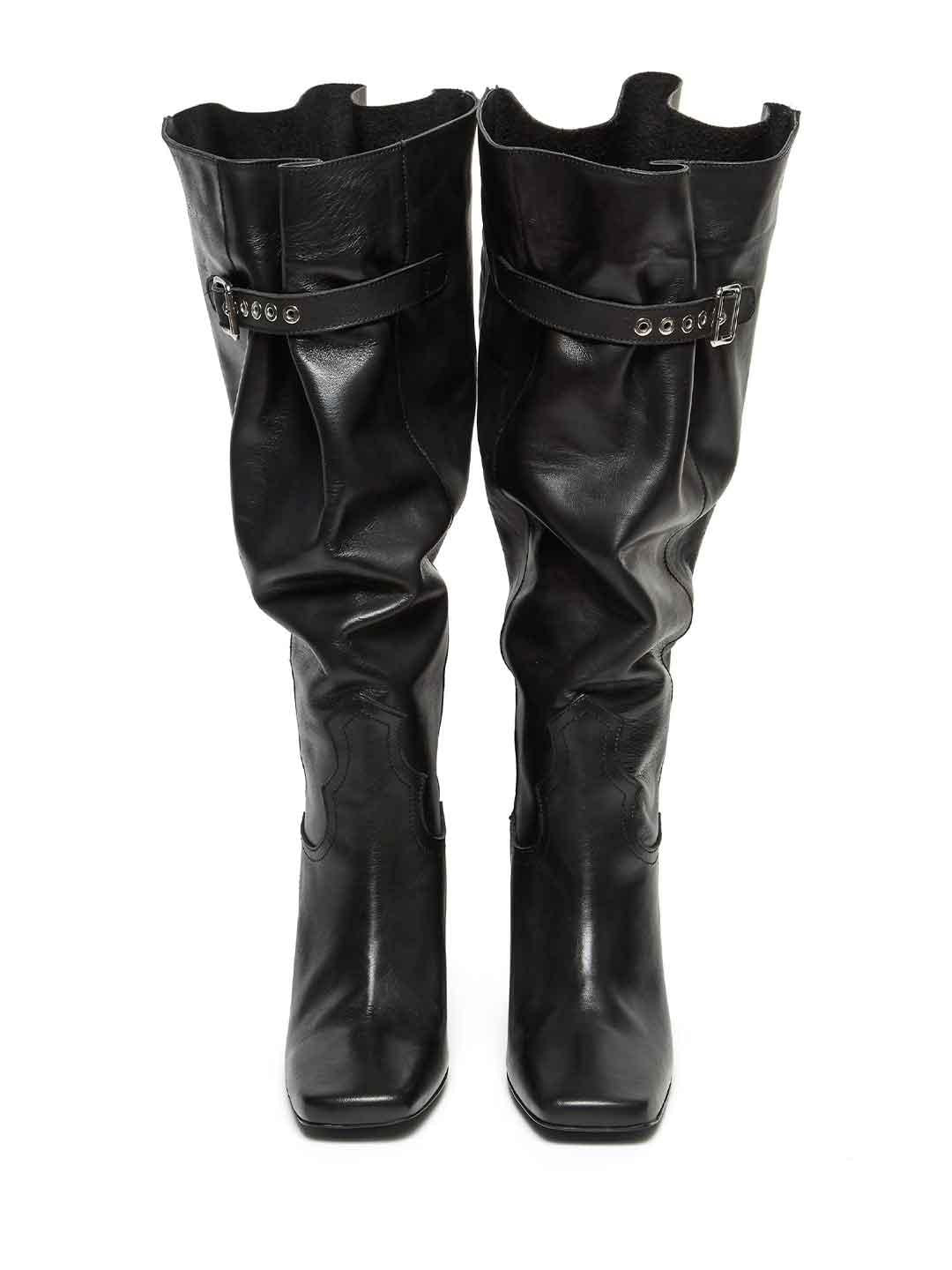 Aniye By Lily Corsair stivali nero in pelle