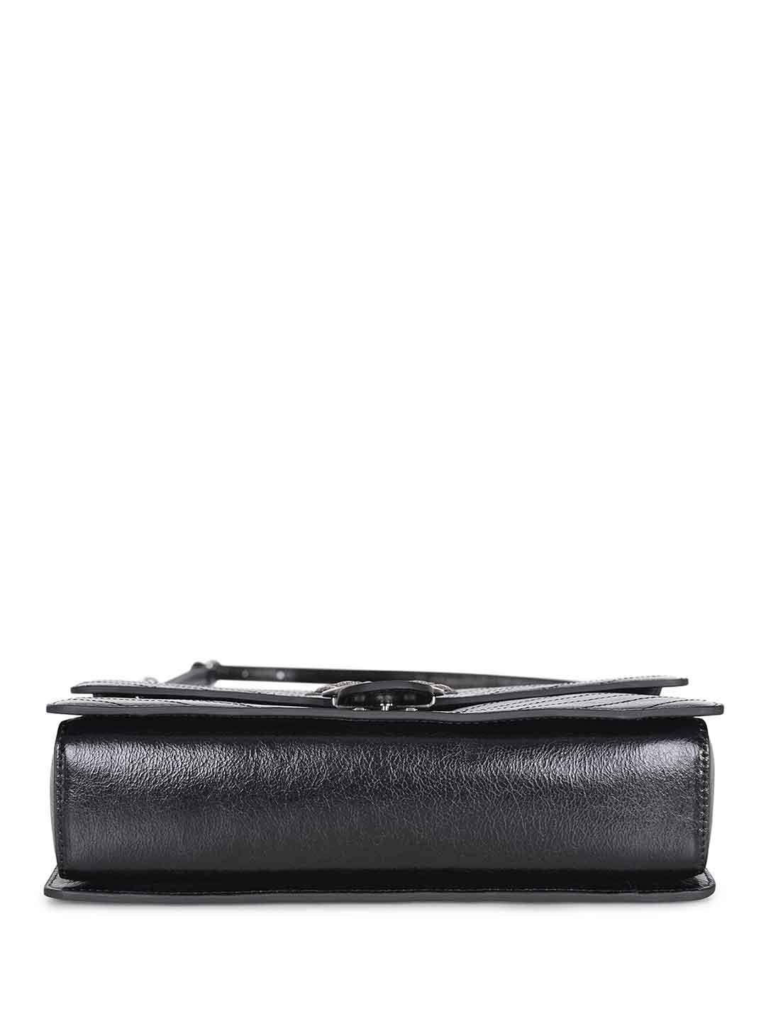 Pinko Love One Light Classic borsa nero e argento