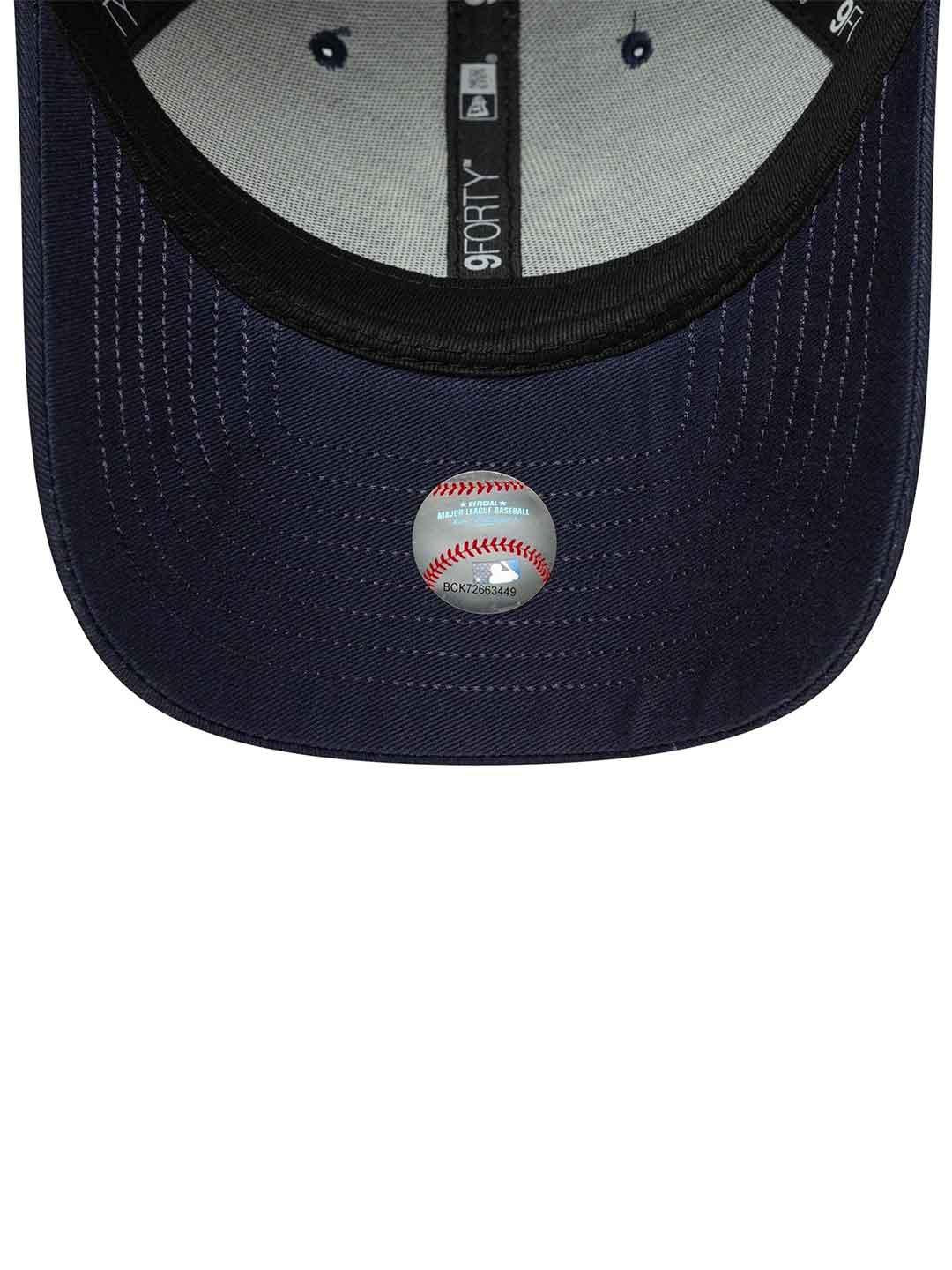 New Era 9Forty cappello blu con logo bianco