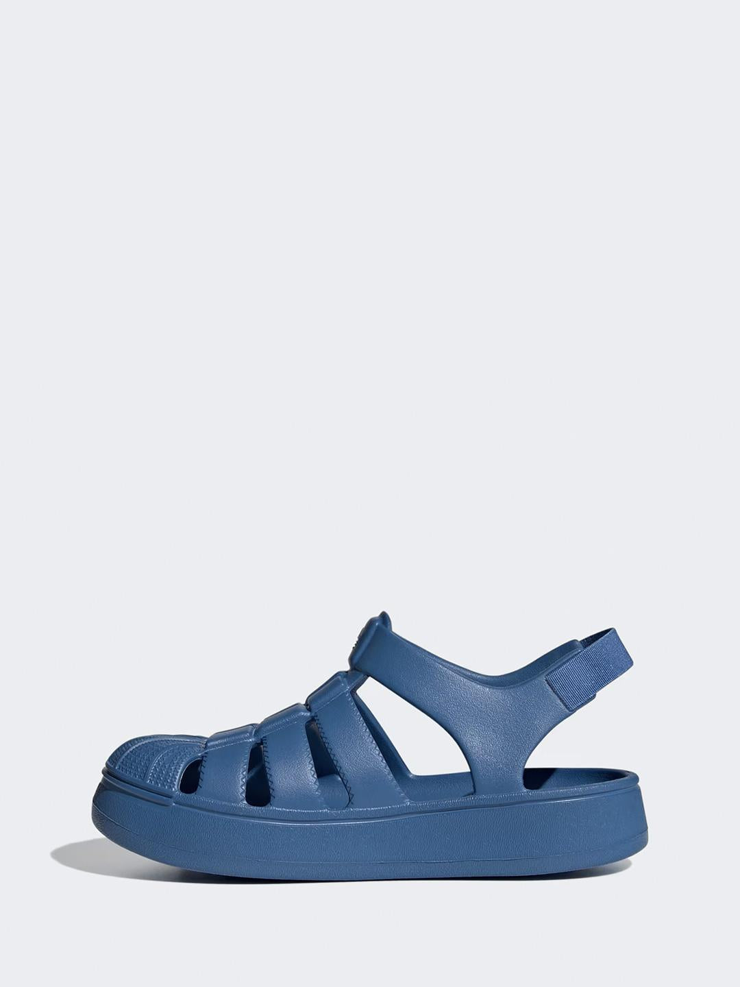 Adidas Superstar sandalo kids blu