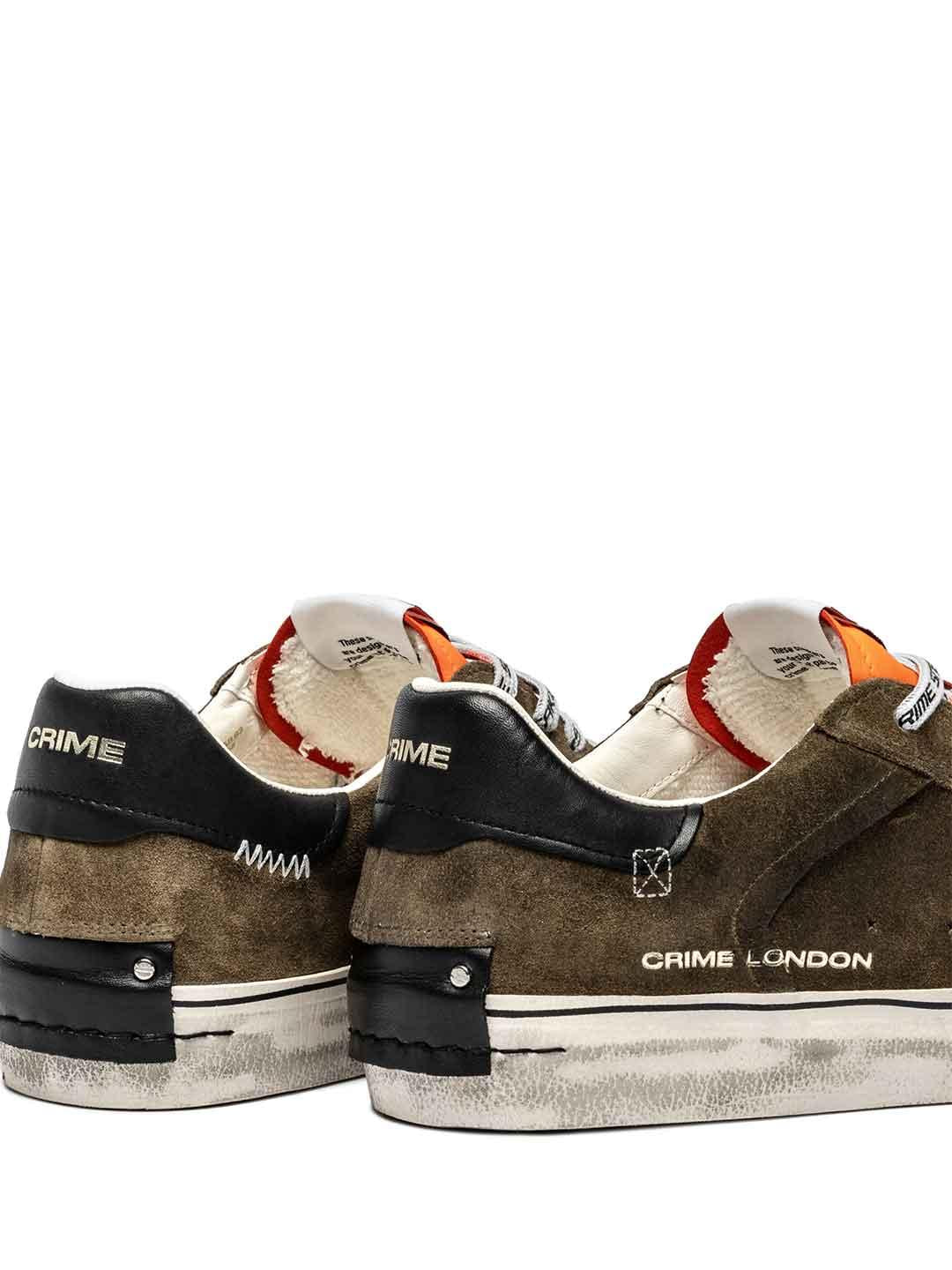 Crime Deconstructed sneakers verde