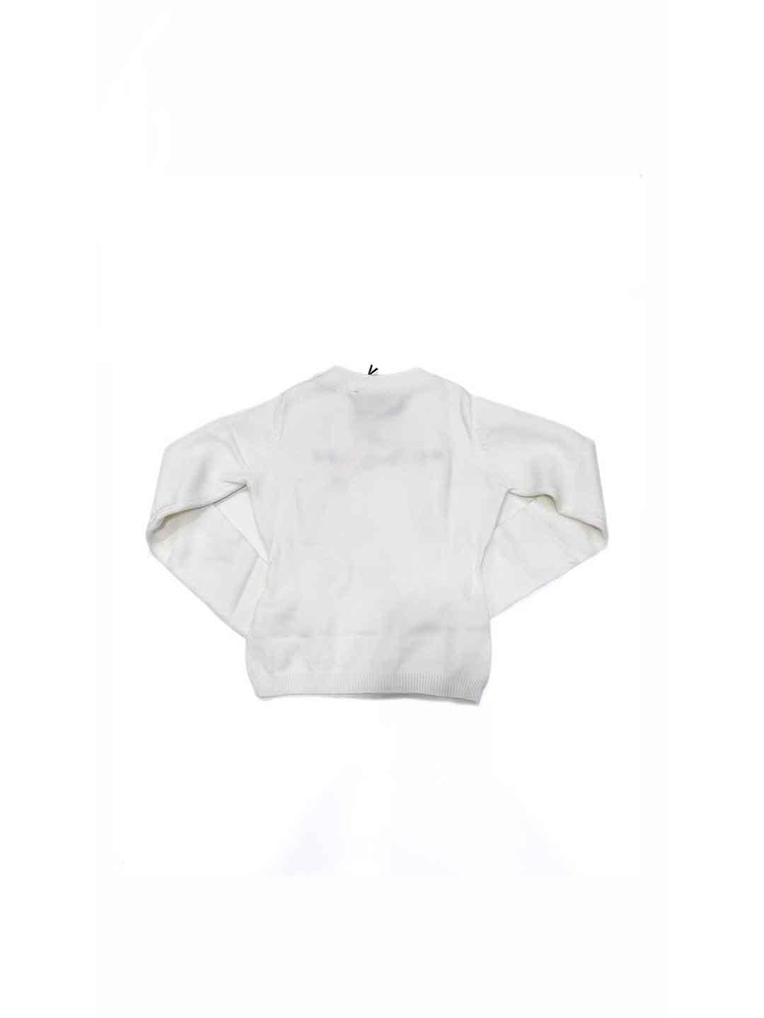 Marc Ellis maglione kids bianco cut-out