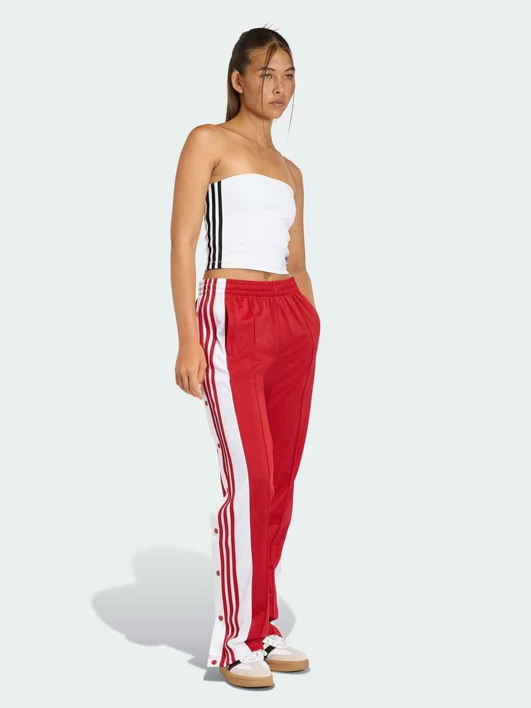 Adidas Adibreak pantalone rosso
