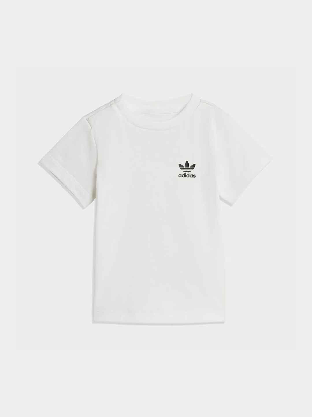 Adidas coordinato kids bianco e rosa