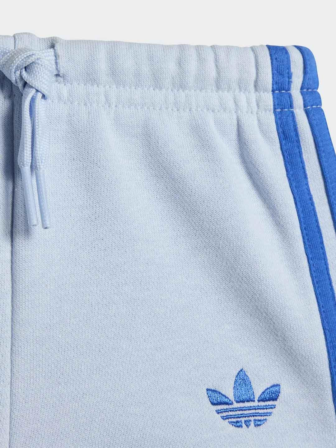 Adidas coordinato kids celeste