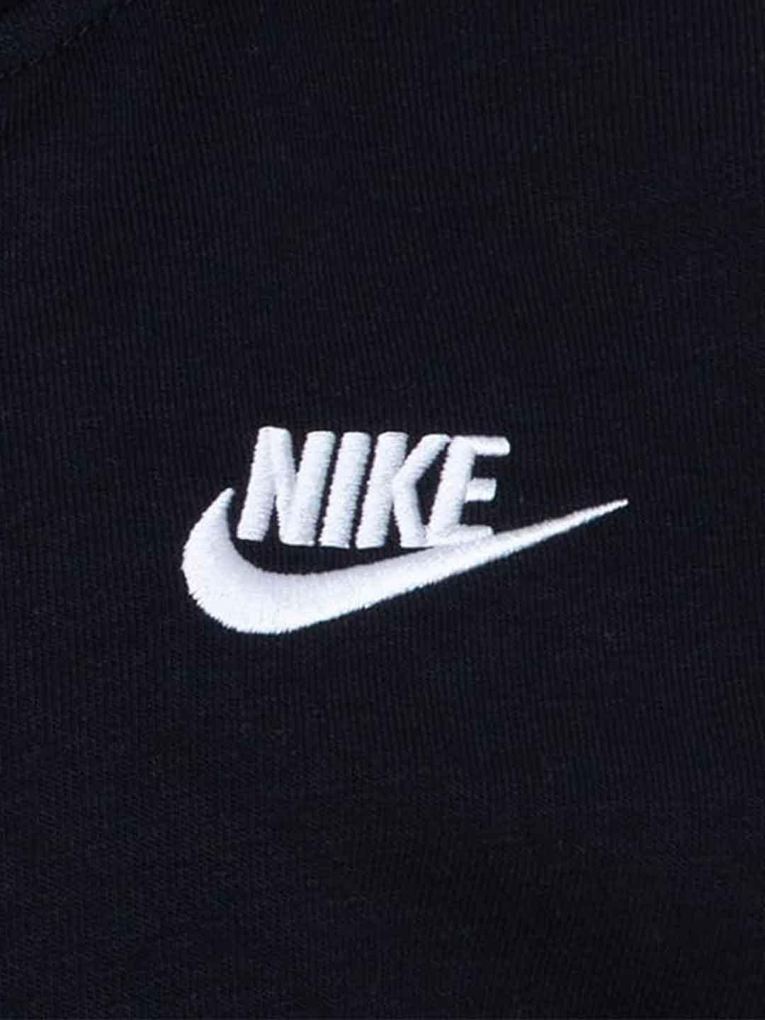 Nike coordinato kids nero con zip