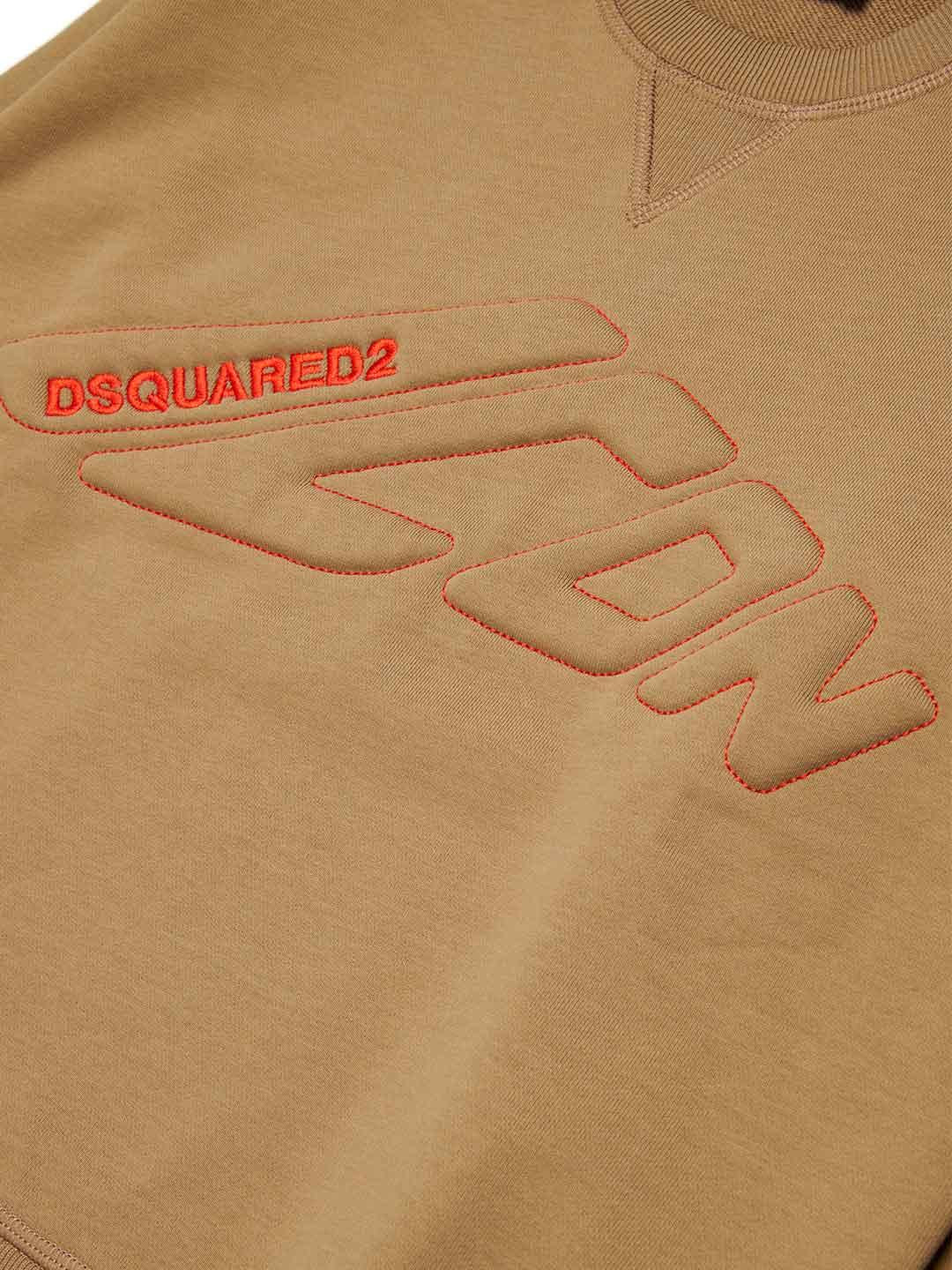 Dsquared 2 felpa kids beige