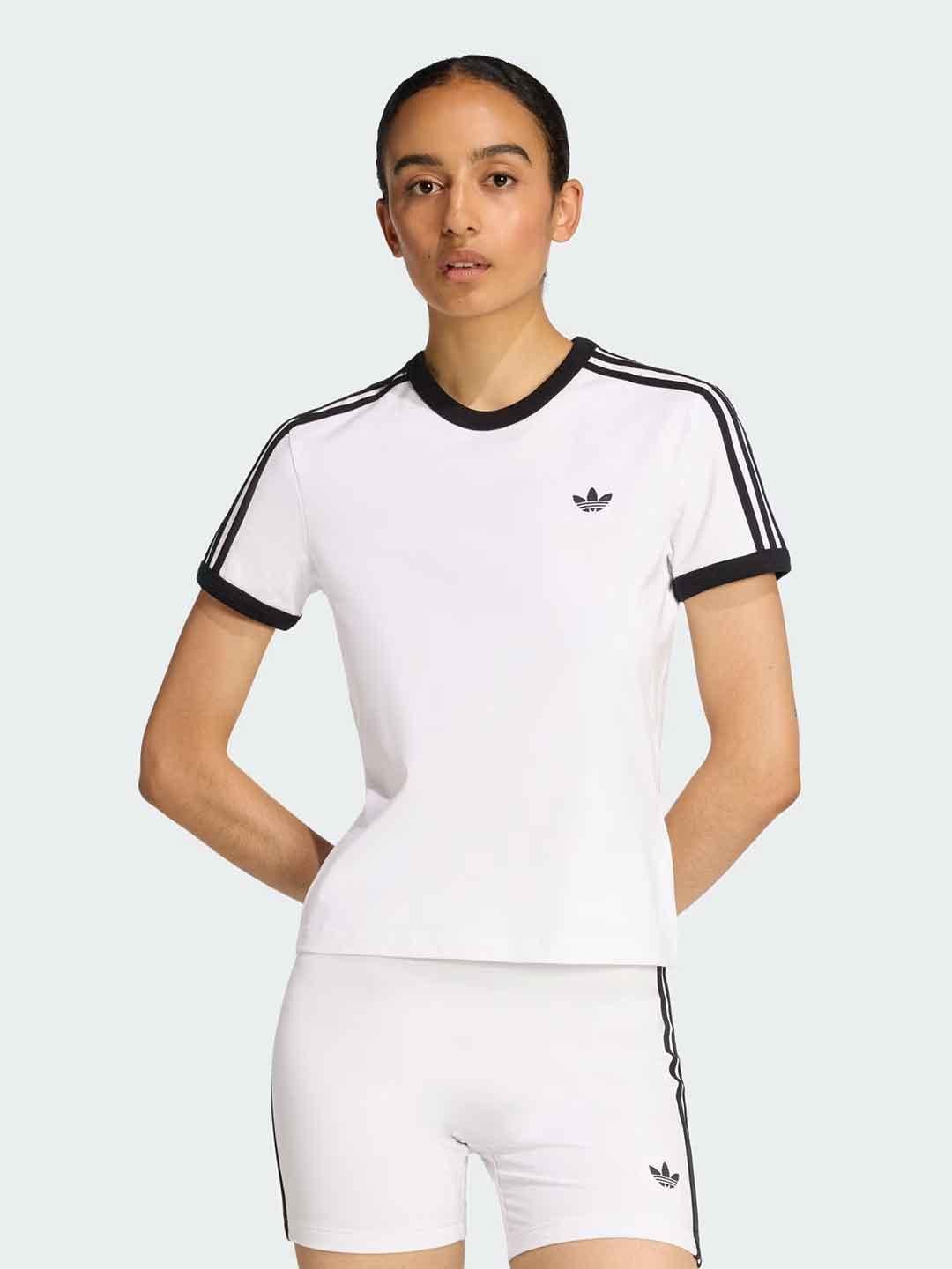 Adidas t-shirt bianco e nero