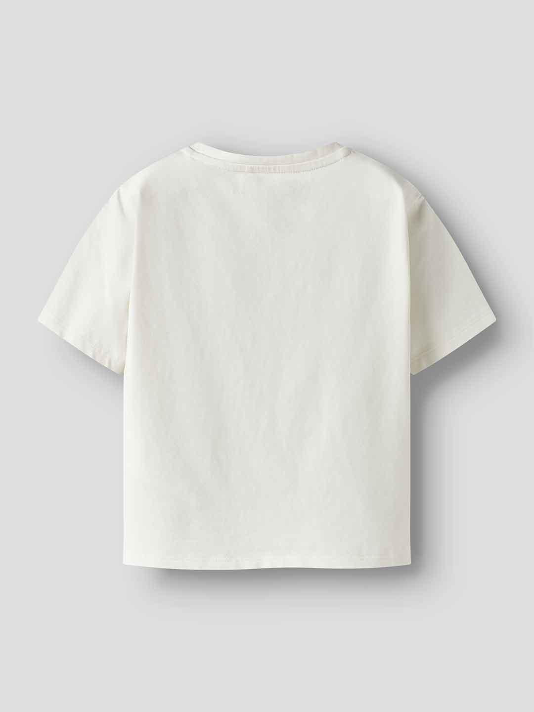Name It t-shirt kids bianco stampa pretty wild