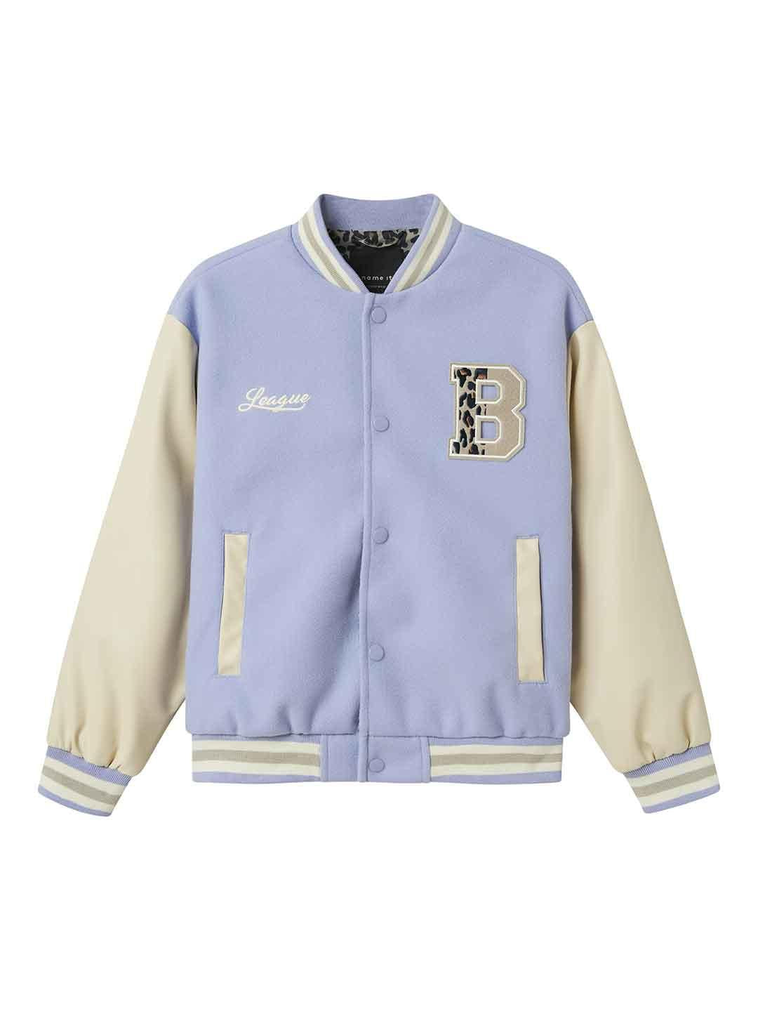 Name It giubbino kids lilla collegiale