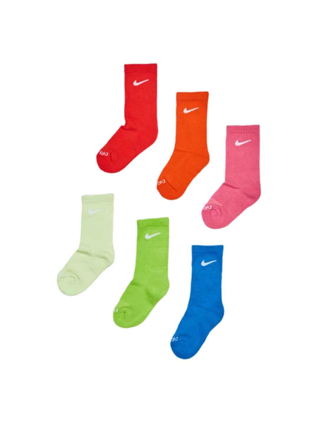 Nike calzini kids multicolor set da 6 paia
