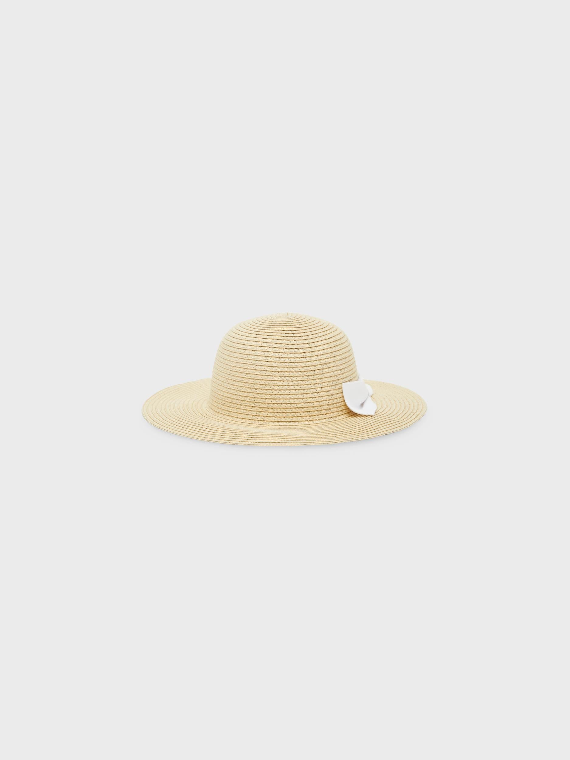 Name It kids cappello di paglia beige con fiocco
