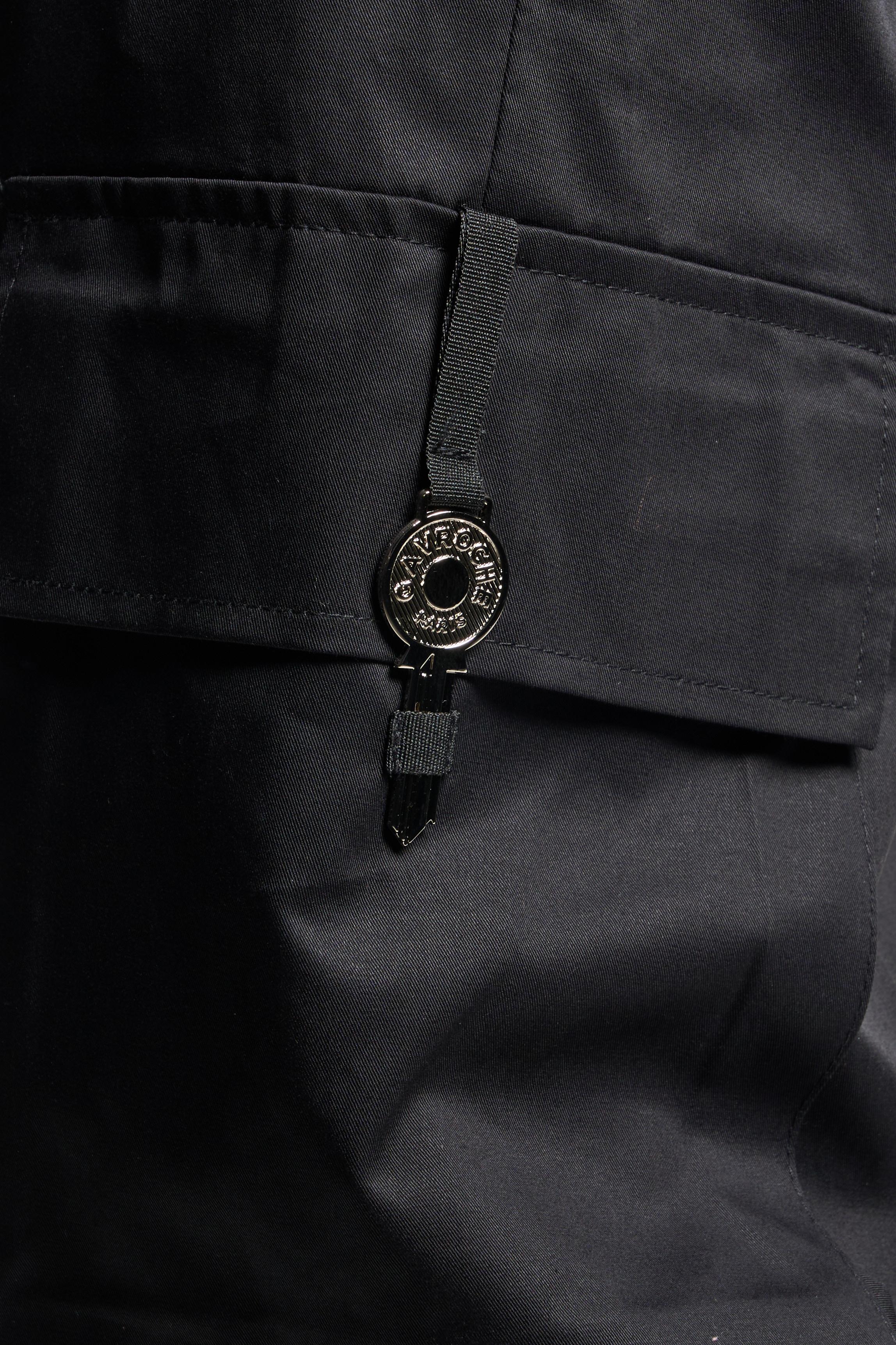 Gavroche pantaloni nero con chiave