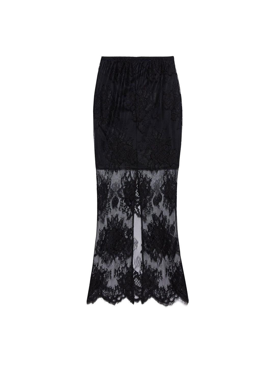 Aniye By Longuette Lace gonna nero in pizzo<BR/>