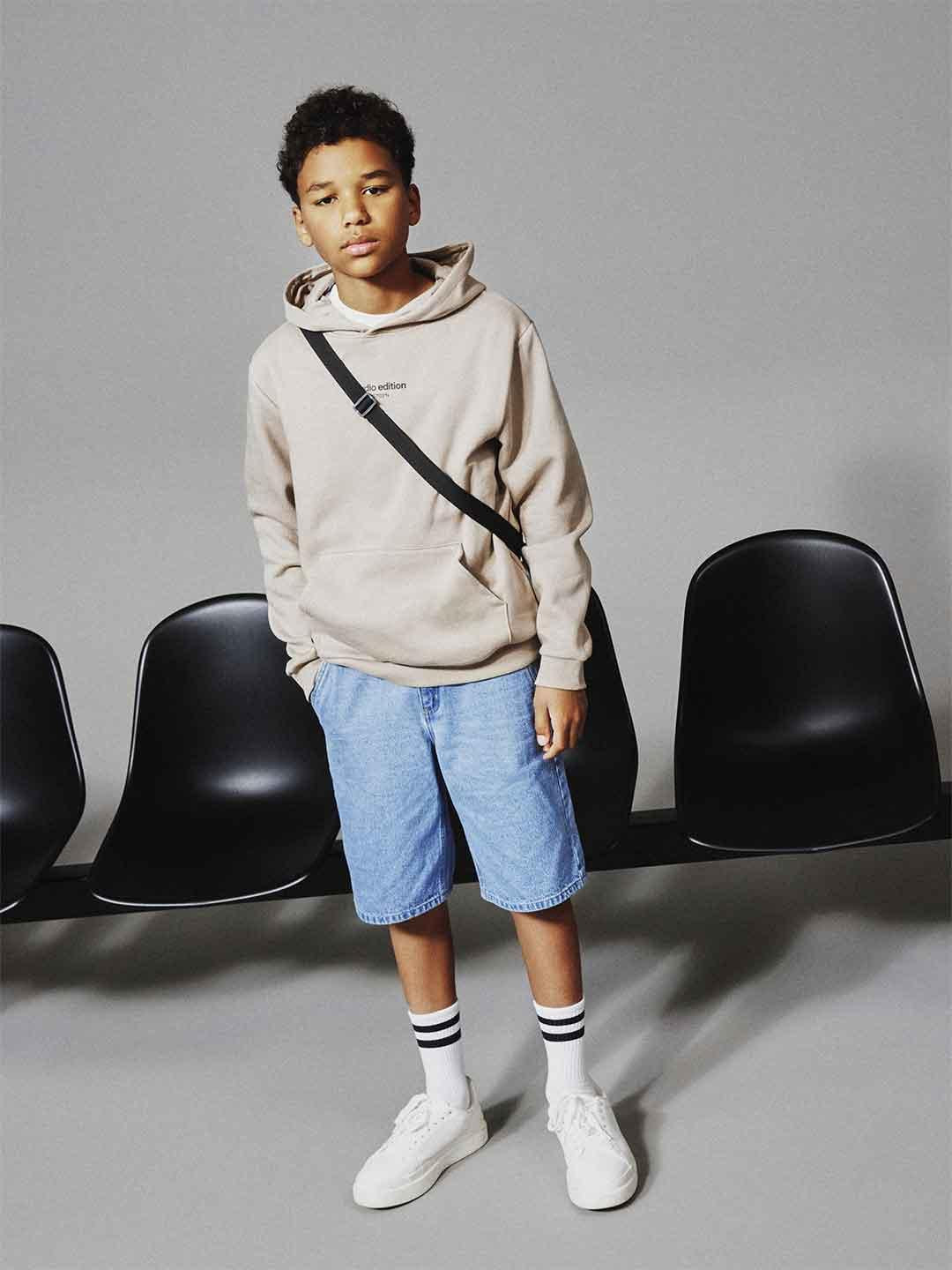 Name It felpa kids beige Studio Edition